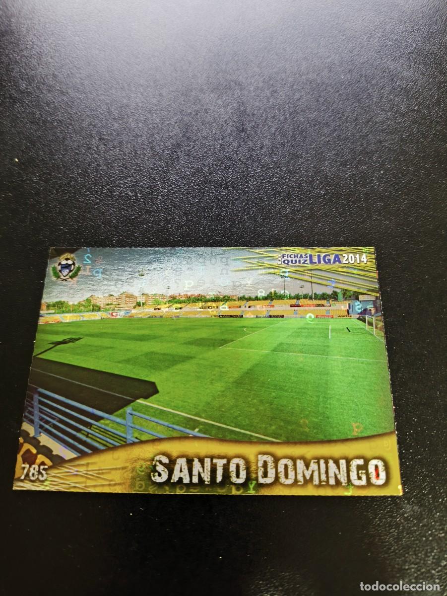 Cromos de F&uacute;tbol: 785 SANTO DOMINGO BRILLO LETRAS ALCORCON MUNDICROMO LIGA 2013 2014 13 14 PLATINUM NO PANINI ESTE