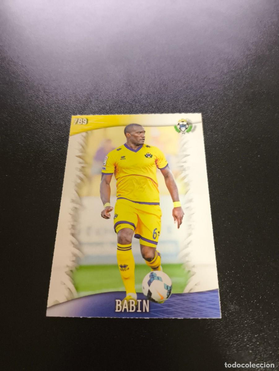 Cromos de F&uacute;tbol: 789 Babin ALCORCON MUNDICROMO LIGA 2013 2014 13 14 PLATINUM NO PANINI ESTE
