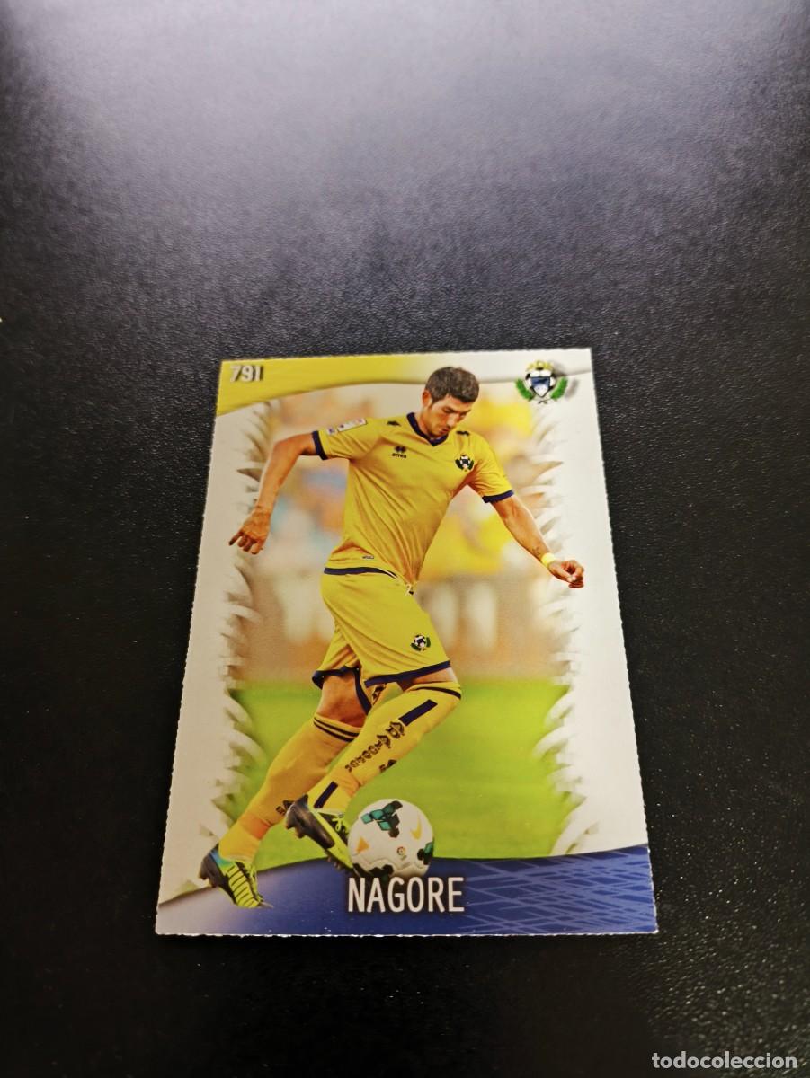 Cromos de F&uacute;tbol: 791 Nagore ALCORCON MUNDICROMO LIGA 2013 2014 13 14 PLATINUM NO PANINI ESTE