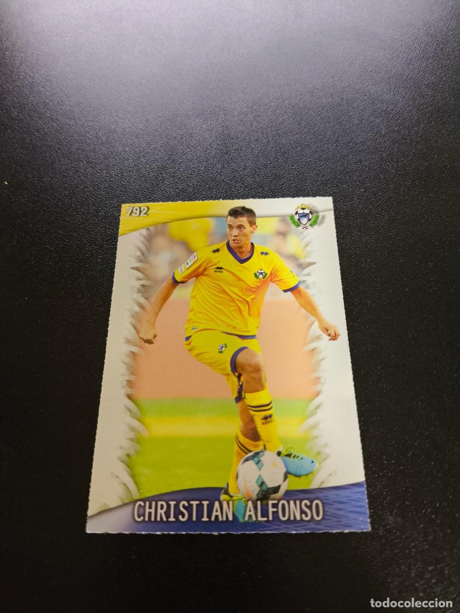 Cromos de F&uacute;tbol: 792 Christian Alfonso ALCORCON MUNDICROMO LIGA 2013 2014 13 14 PLATINUM NO PANINI ESTE