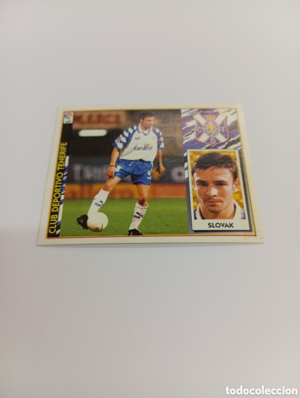 Cromos de F&uacute;tbol: SLOVAK COLOCA Tenerife Liga Este 1997 1998 NUEVO SIN PEGAR 97 98