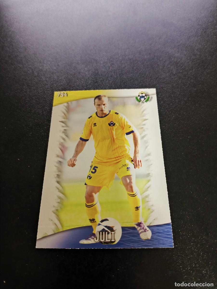 Cromos de F&uacute;tbol: 794 Juli ALCORCON MUNDICROMO LIGA 2013 2014 13 14 PLATINUM NO PANINI ESTE
