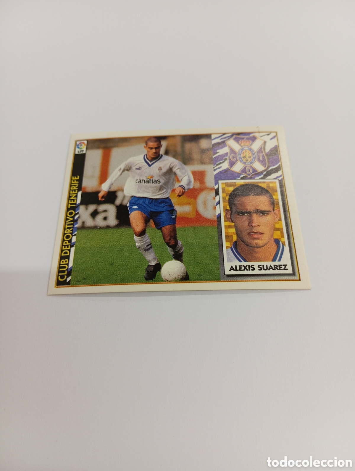 Cromos de F&uacute;tbol: ALEXIS SU&Aacute;REZ Tenerife Liga Este 1997 1998 NUEVO SIN PEGAR 97 98