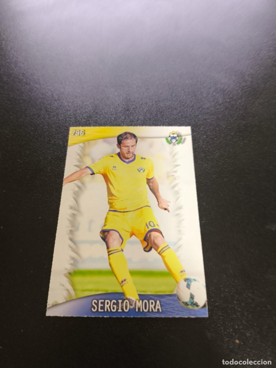 Cromos de F&uacute;tbol: 796 Sergio Mora ALCORCON MUNDICROMO LIGA 2013 2014 13 14 PLATINUM NO PANINI ESTE