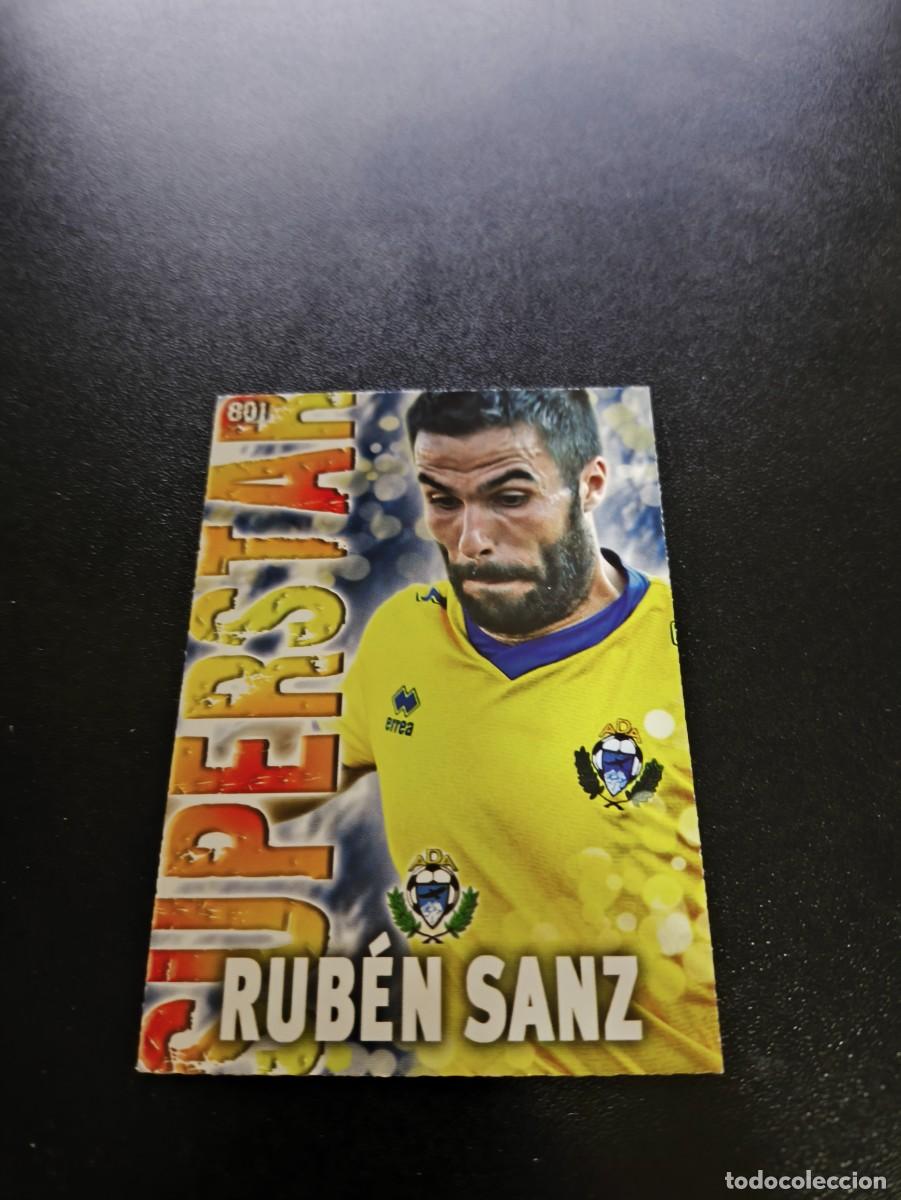 Cromos de F&uacute;tbol: 801 RUBEN SANZ SUPERSTAR MATE ALCORCON MUNDICROMO LIGA 2013 2014 13 14 PLATINUM NO PANINI ESTE