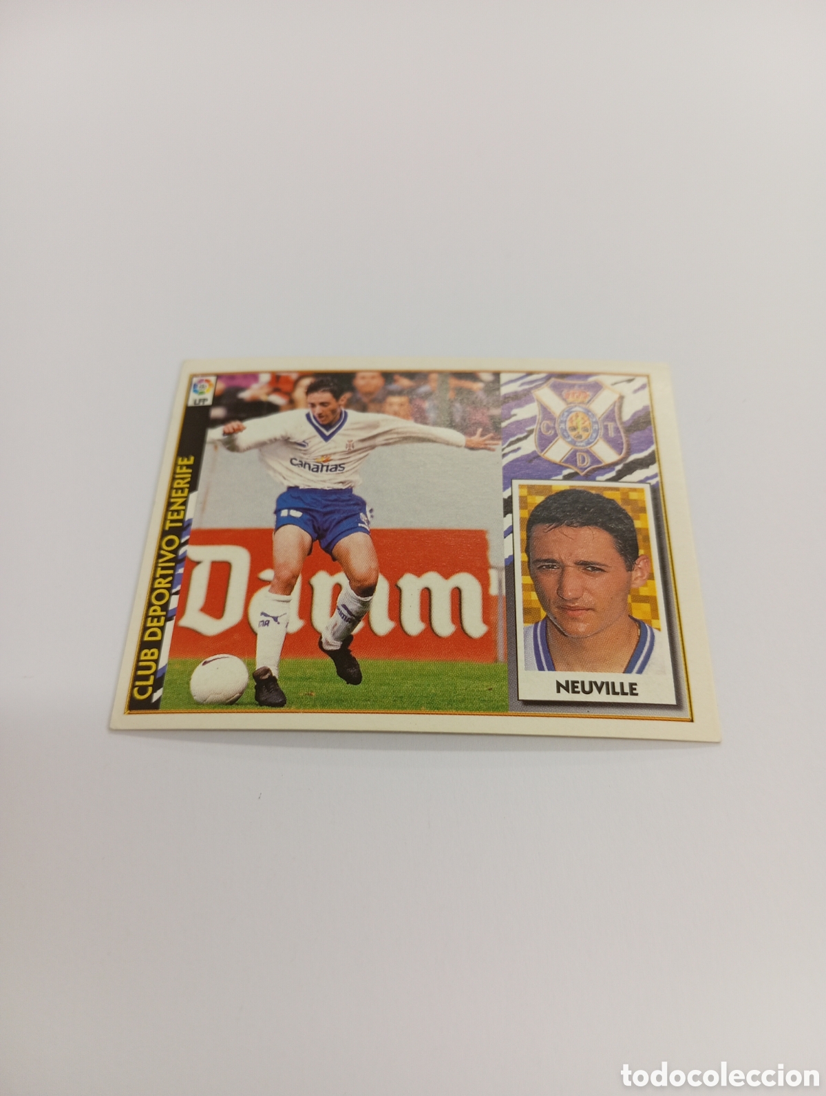 Cromos de F&uacute;tbol: NEUVILLE Tenerife Liga Este 1997 1998 NUEVO SIN PEGAR 97 98
