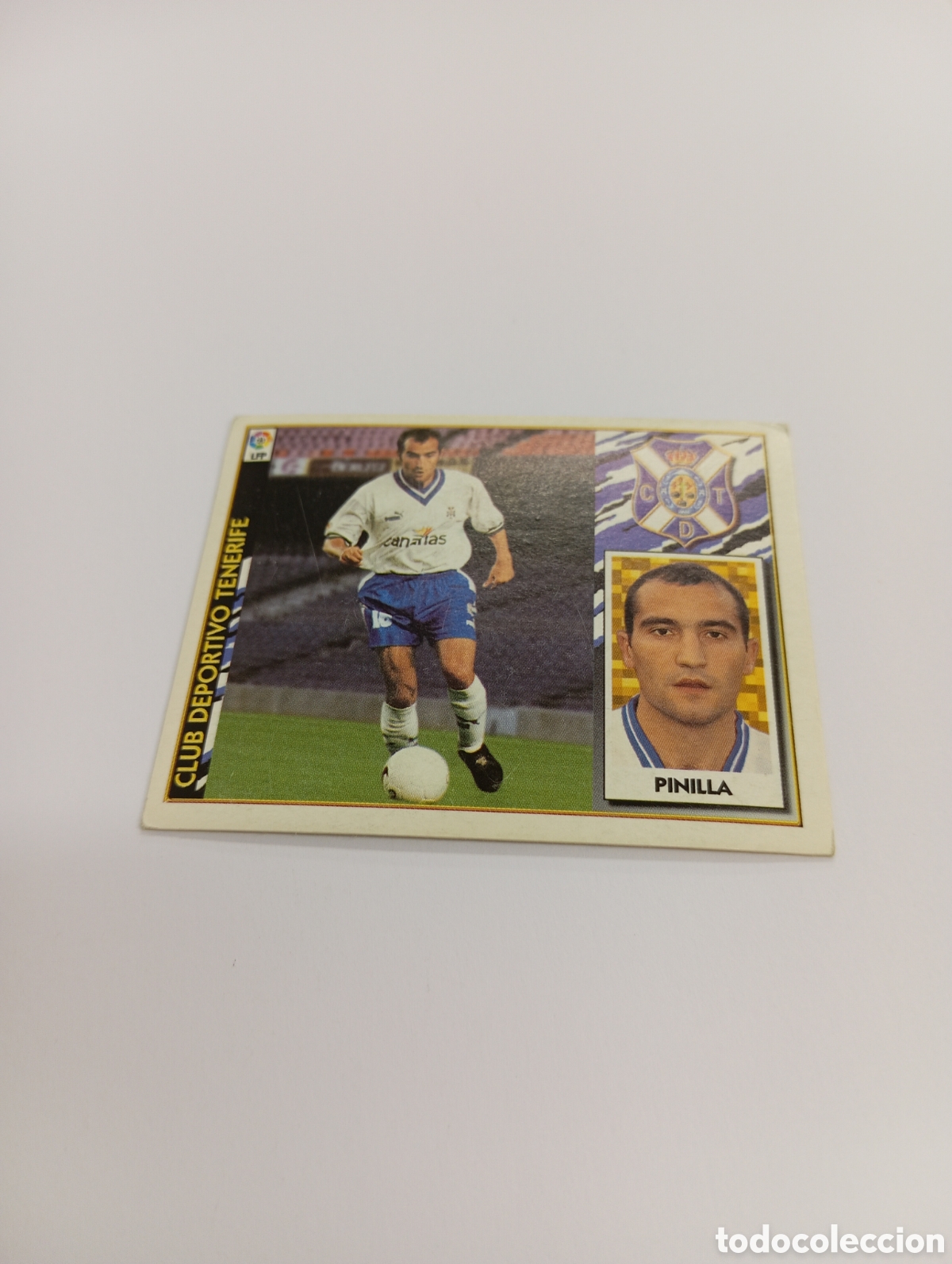 Cromos de F&uacute;tbol: PINILLA Tenerife Liga Este 1997 1998 NUEVO SIN PEGAR 97 98
