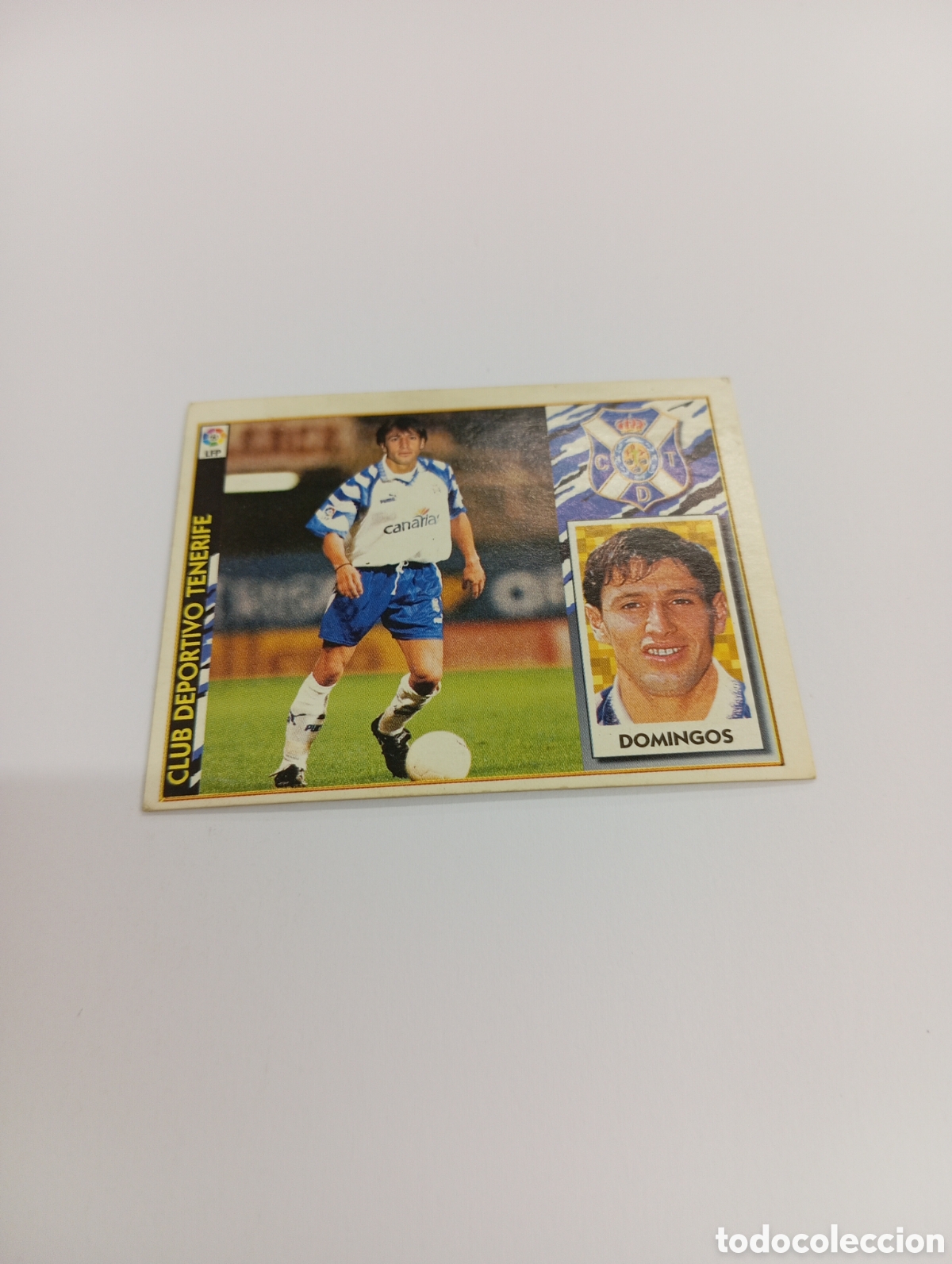Cromos de F&uacute;tbol: DOMINGOS COLOCA Tenerife Liga Este 1997 1998 NUEVO SIN PEGAR 97 98