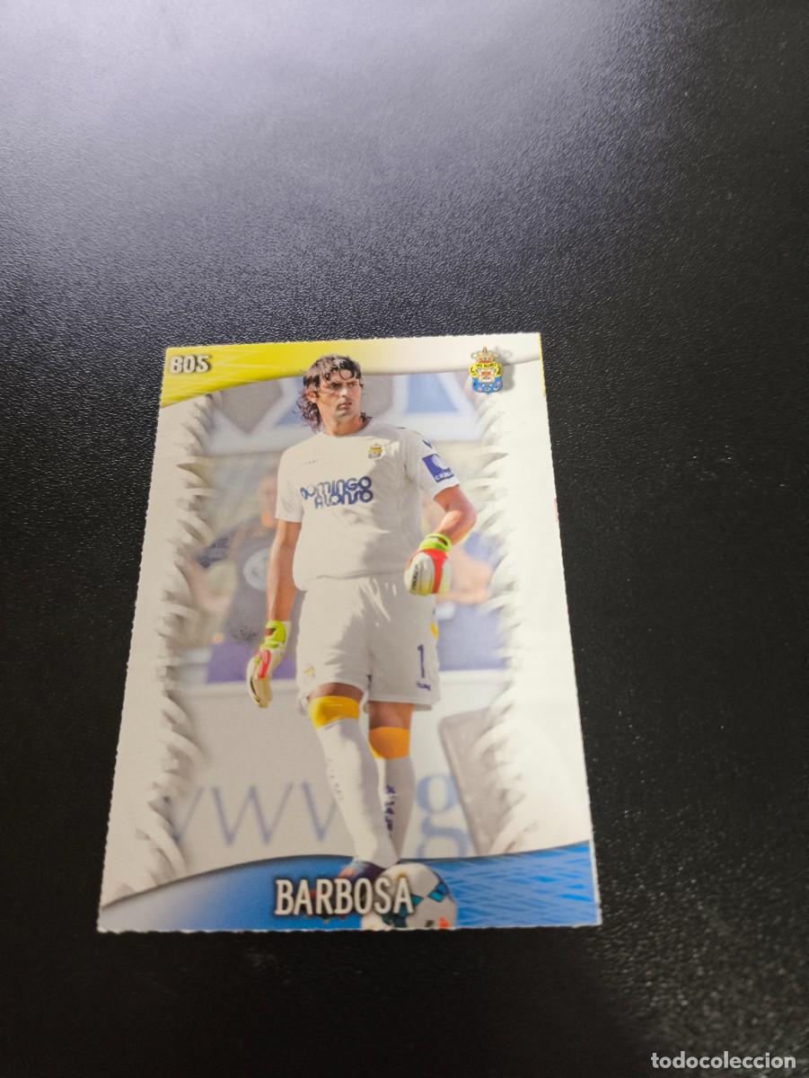 Cromos de F&uacute;tbol: 805 Barbosa LAS PALMAS MUNDICROMO LIGA 2013 2014 13 14 PLATINUM NO PANINI ESTE