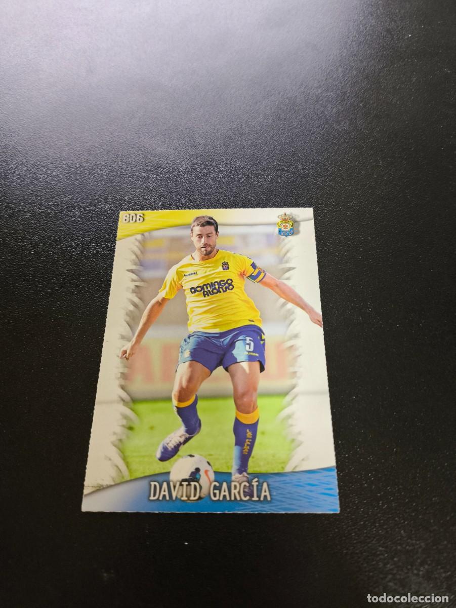 Cromos de F&uacute;tbol: 806 David Garc&iacute;a LAS PALMAS MUNDICROMO LIGA 2013 2014 13 14 PLATINUM NO PANINI ESTE