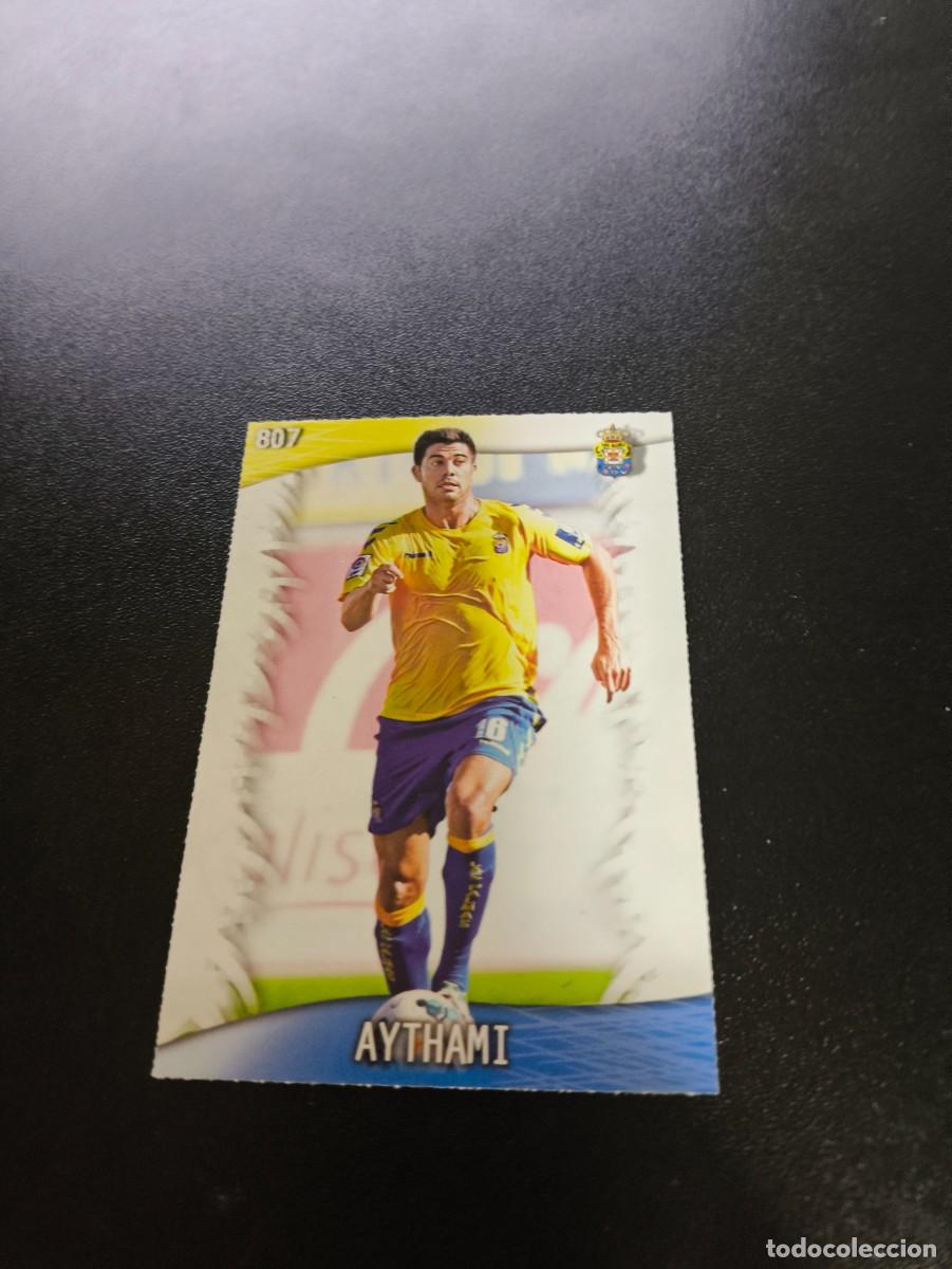 Cromos de F&uacute;tbol: 807 Aythami LAS PALMAS MUNDICROMO LIGA 2013 2014 13 14 PLATINUM NO PANINI ESTE