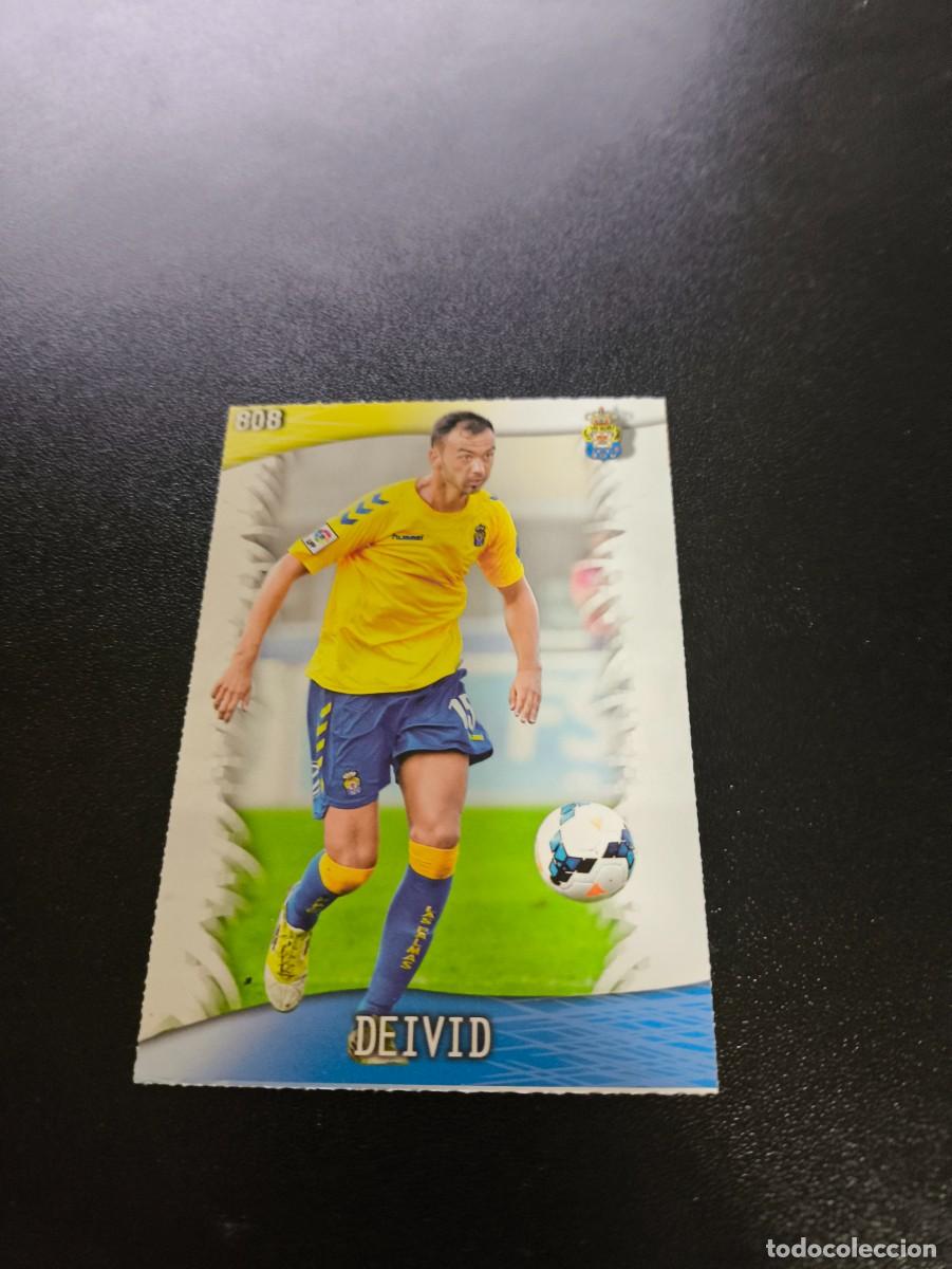 Cromos de F&uacute;tbol: 808 Deivid LAS PALMAS MUNDICROMO LIGA 2013 2014 13 14 PLATINUM NO PANINI ESTE