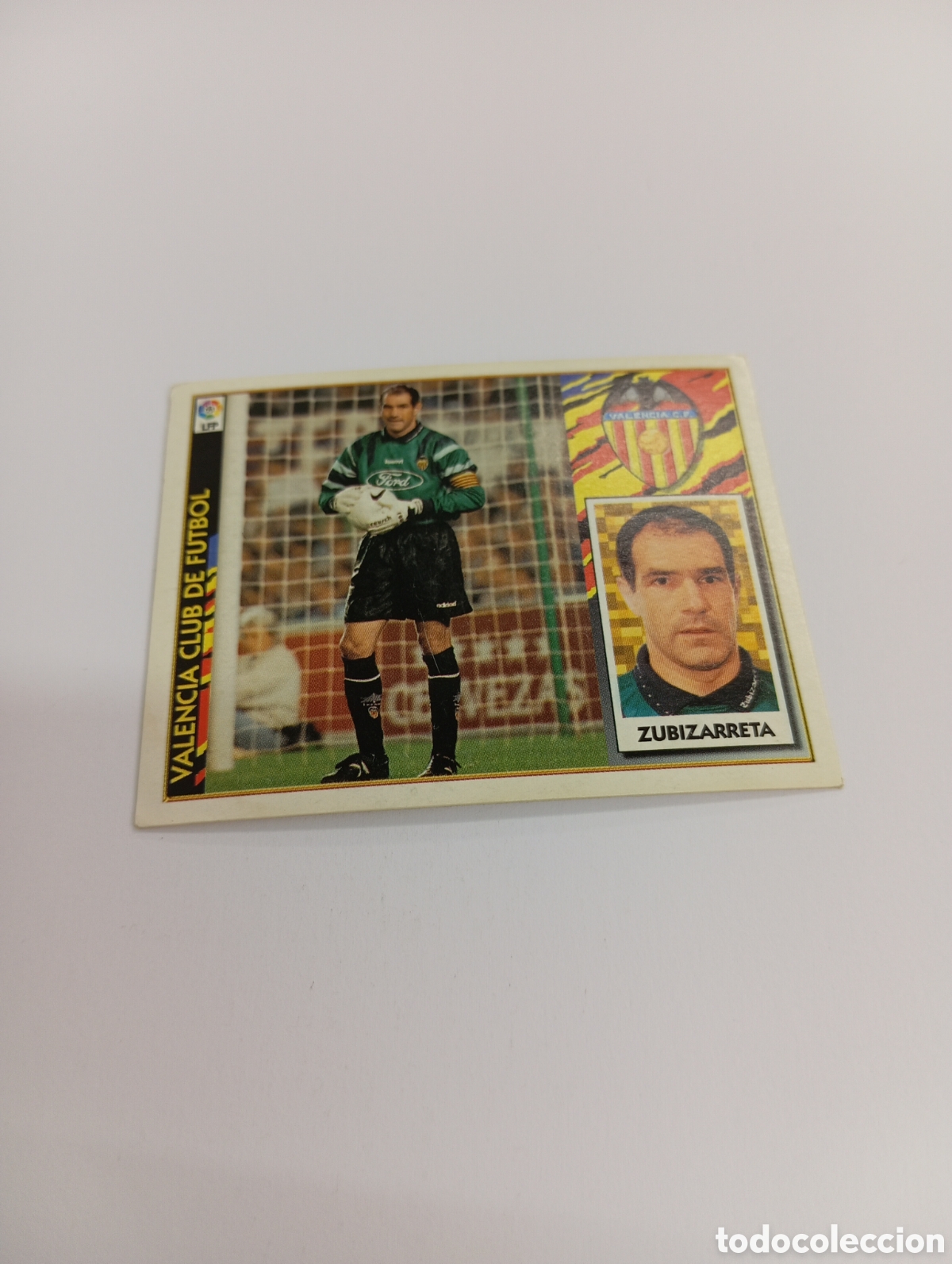 Cromos de F&uacute;tbol: ZUBIZARRETA Valencia Liga Este 1997 1998 NUEVO SIN PEGAR 97 98