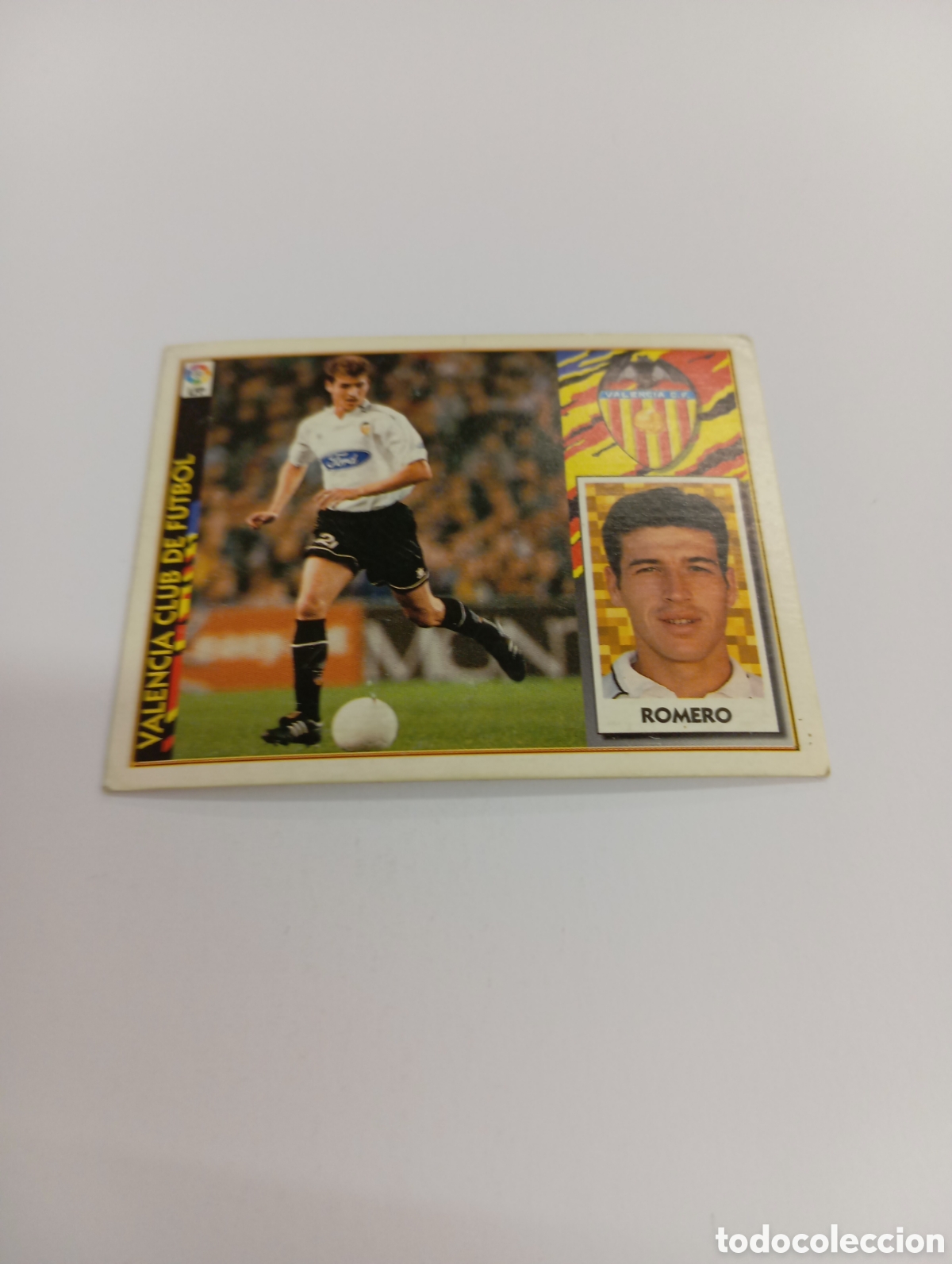 Cromos de F&uacute;tbol: ROMERO BAJA Valencia Liga Este 1997 1998 NUEVO SIN PEGAR 97 98