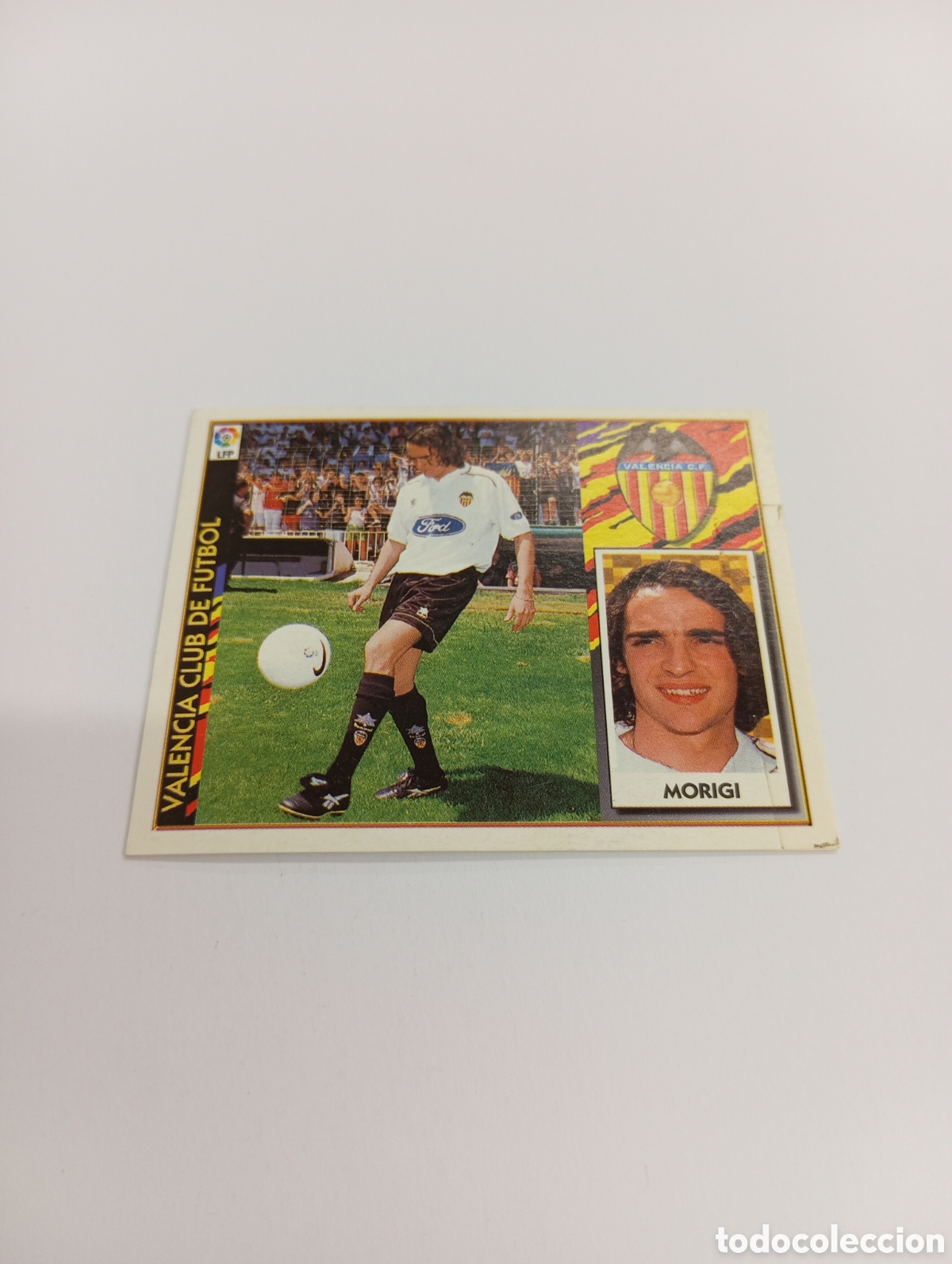 Cromos de F&uacute;tbol: MORIGI COLOCA Valencia Liga Este 1997 1998 NUEVO SIN PEGAR 97 98