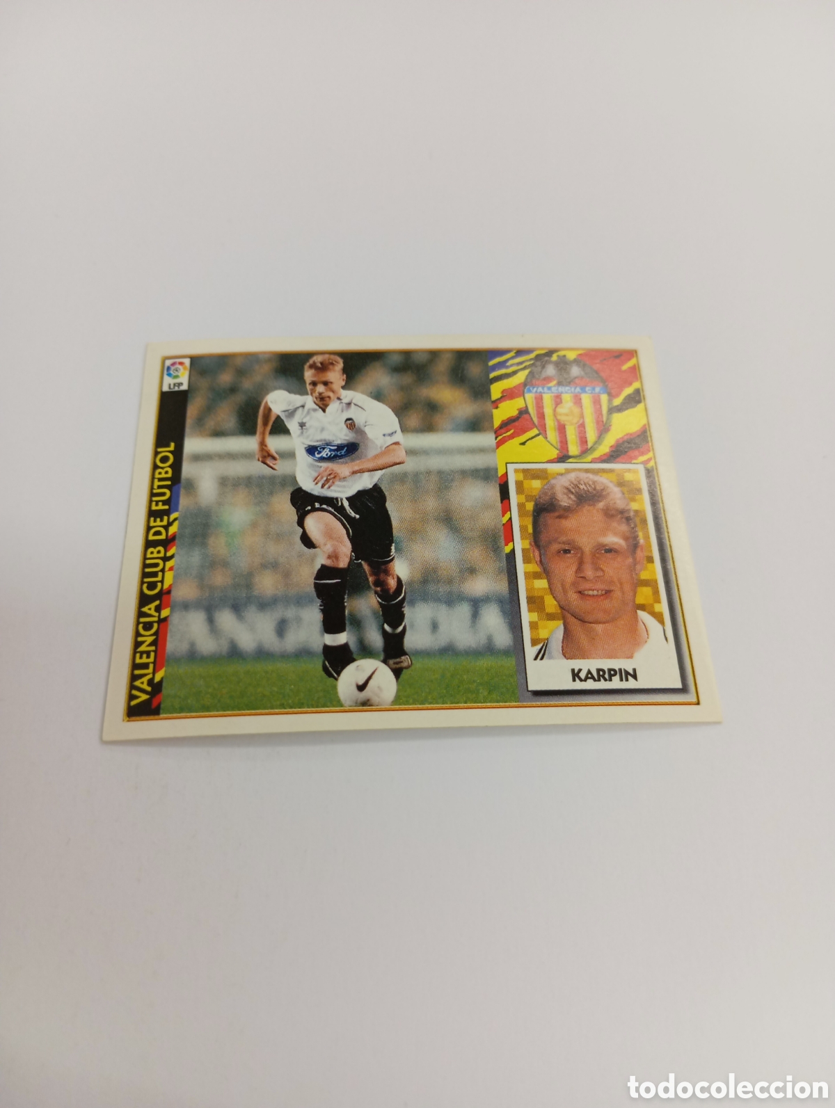 Cromos de F&uacute;tbol: KARPIN BAJA Valencia Liga Este 1997 1998 NUEVO SIN PEGAR 97 98