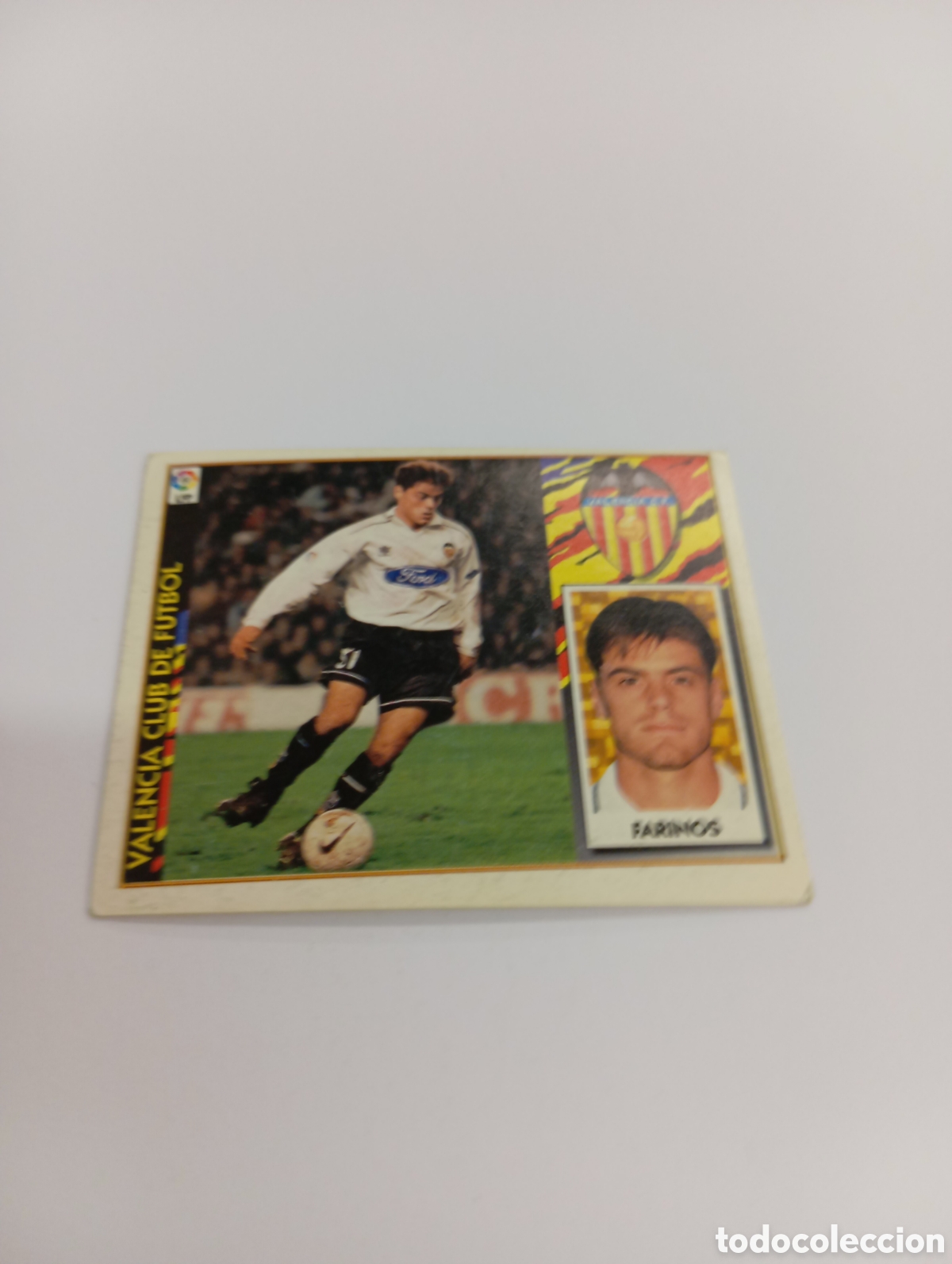 Cromos de F&uacute;tbol: FARINOS Valencia Liga Este 1997 1998 NUEVO SIN PEGAR 97 98