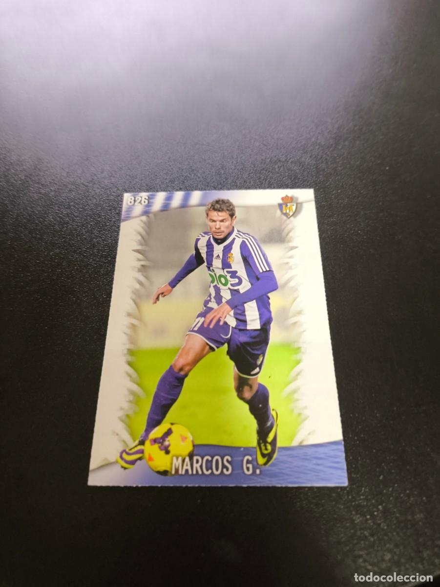 Cromos de F&uacute;tbol: 826 Marcos G. PONFERRADINA MUNDICROMO LIGA 2013 2014 13 14 PLATINUM NO PANINI ESTE
