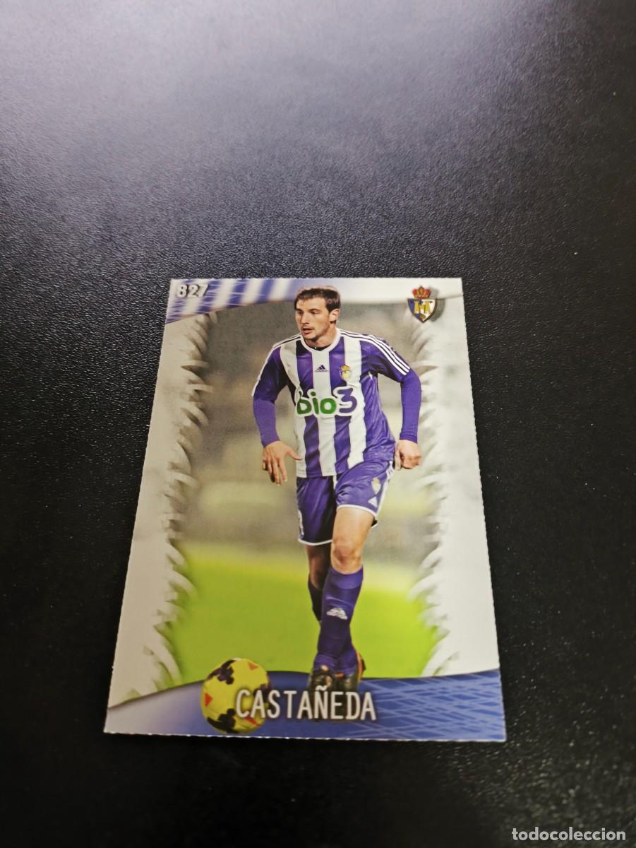 Cromos de F&uacute;tbol: 827 Casta&ntilde;eda PONFERRADINA MUNDICROMO LIGA 2013 2014 13 14 PLATINUM NO PANINI ESTE