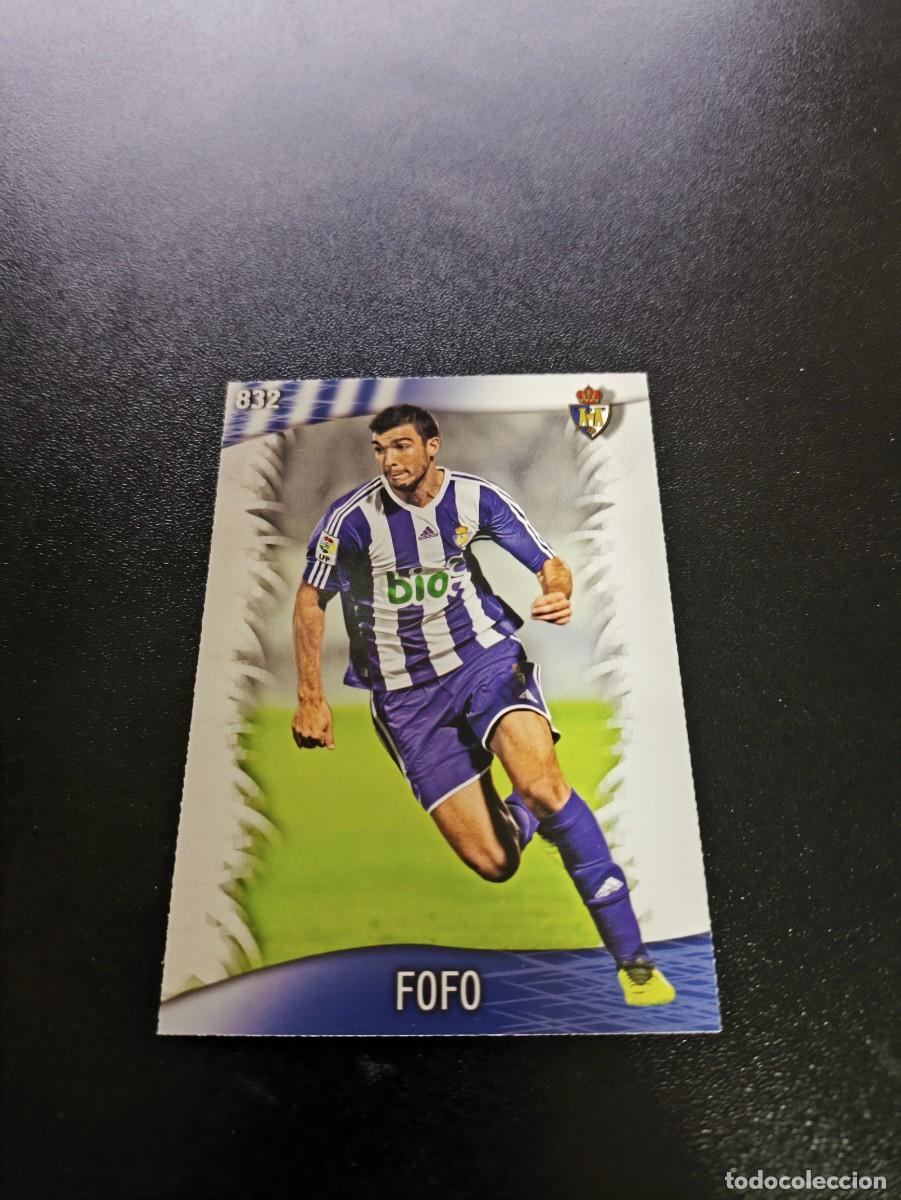 Cromos de F&uacute;tbol: 832 Fofo PONFERRADINA MUNDICROMO LIGA 2013 2014 13 14 PLATINUM NO PANINI ESTE