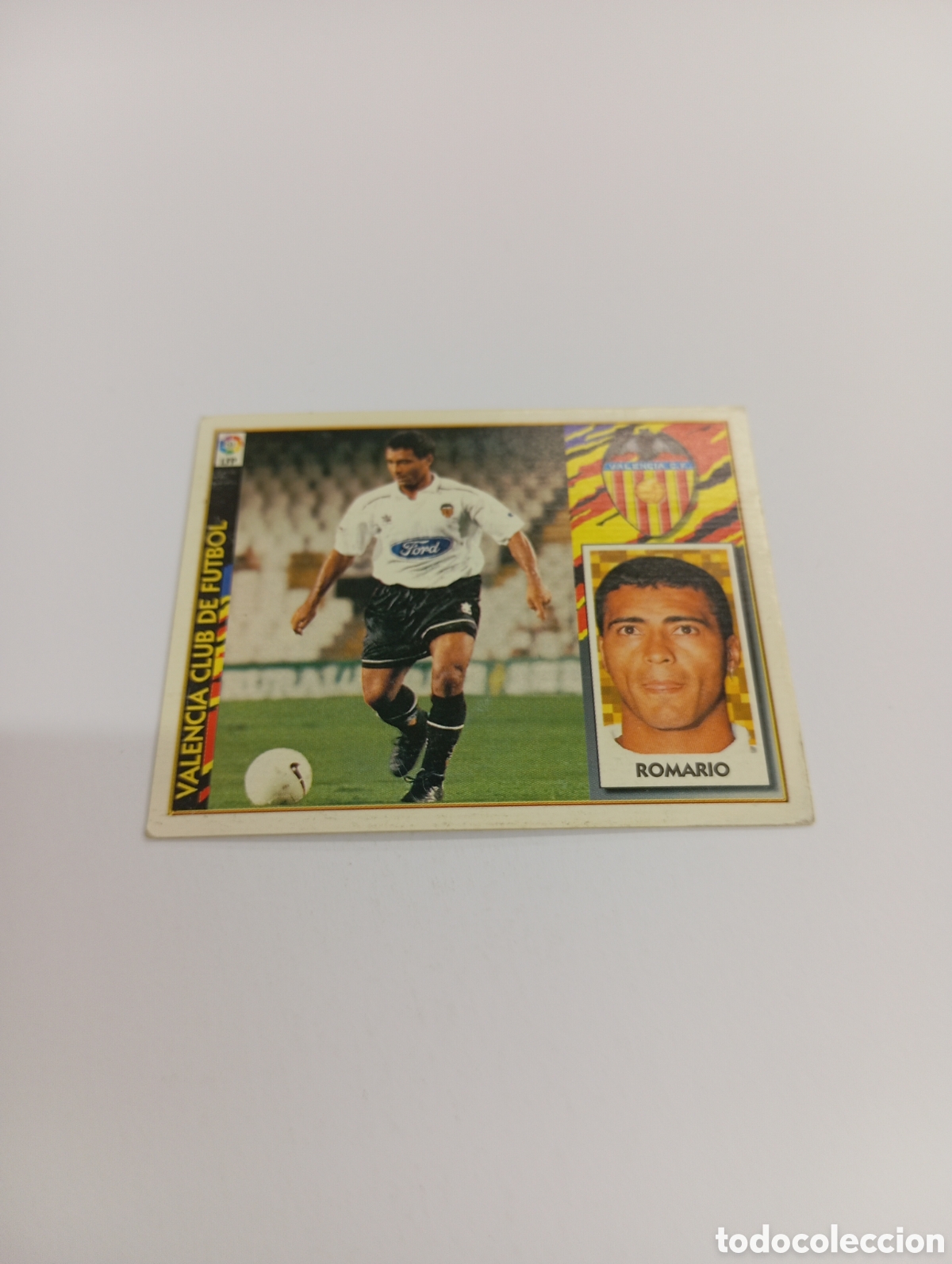 Cromos de F&uacute;tbol: ROMARIO COLOCA Valencia Liga Este 1997 1998 NUEVO SIN PEGAR 97 98