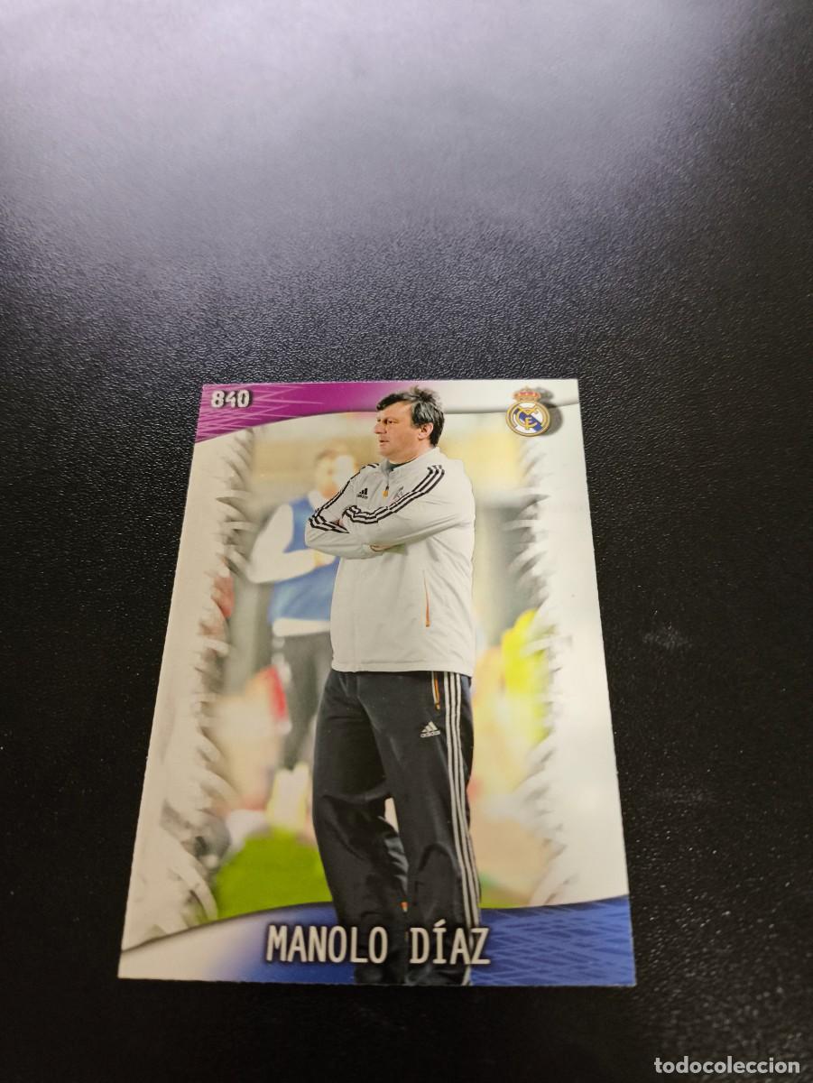 Cromos de F&uacute;tbol: 840 Manolo D&iacute;az REAL MADRID CASTILLA MUNDICROMO LIGA 2013 2014 13 14 PLATINUM NO PANINI ESTE