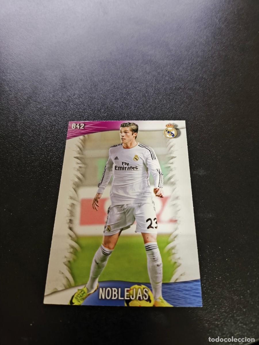 Cromos de F&uacute;tbol: 842 Noblejas REAL MADRID CASTILLA MUNDICROMO LIGA 2013 2014 13 14 PLATINUM NO PANINI ESTE