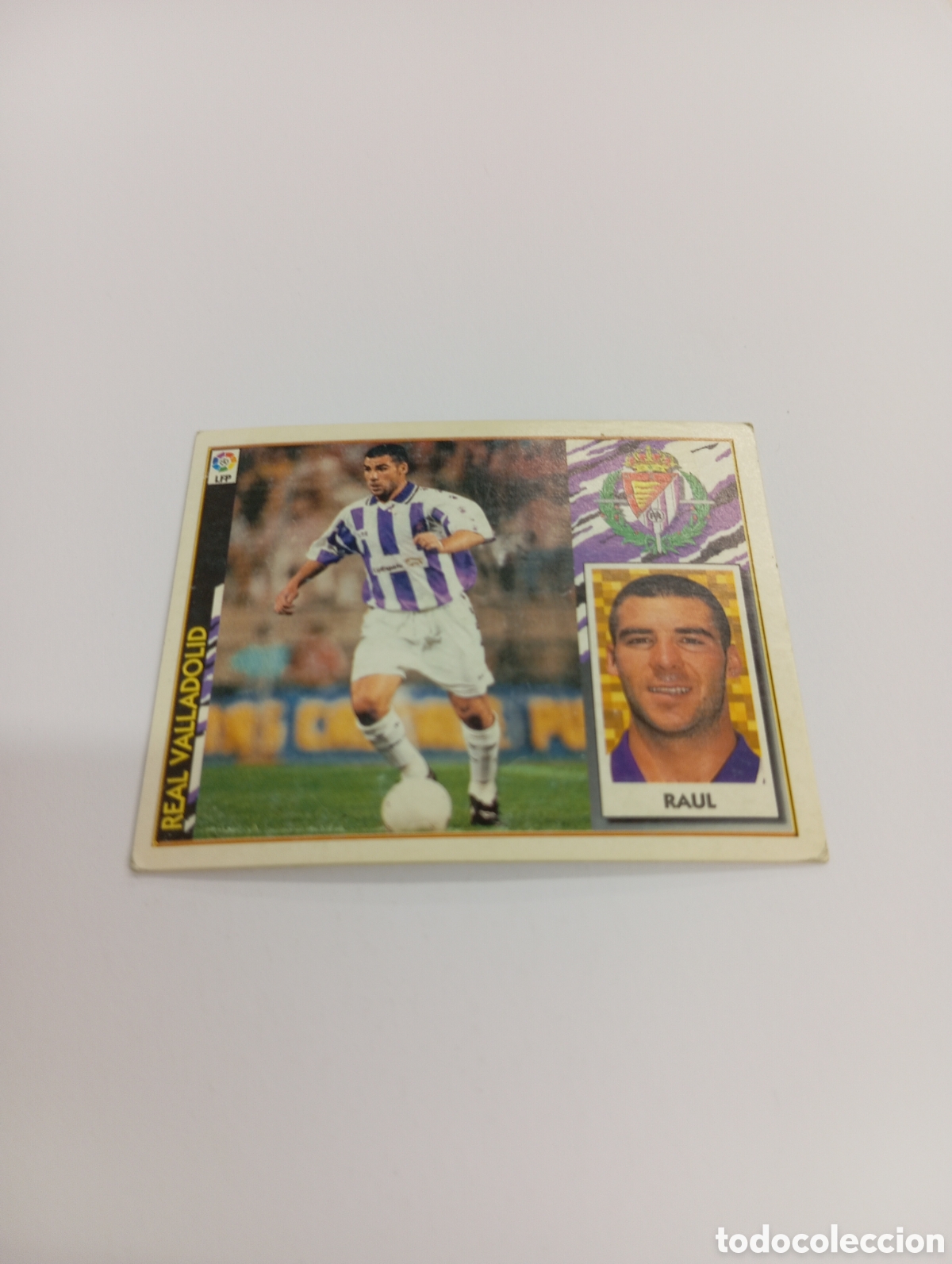 Cromos de F&uacute;tbol: RAUL Valladolid Liga Este 1997 1998 NUEVO SIN PEGAR 97 98