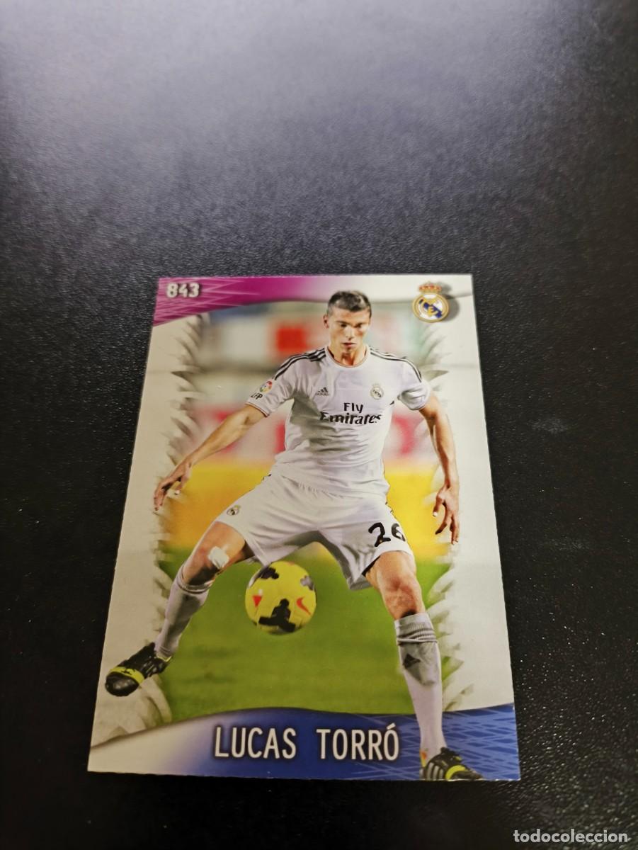 Cromos de F&uacute;tbol: 843 Lucas Torr&oacute; REAL MADRID CASTILLA MUNDICROMO LIGA 2013 2014 13 14 PLATINUM NO PANINI ESTE