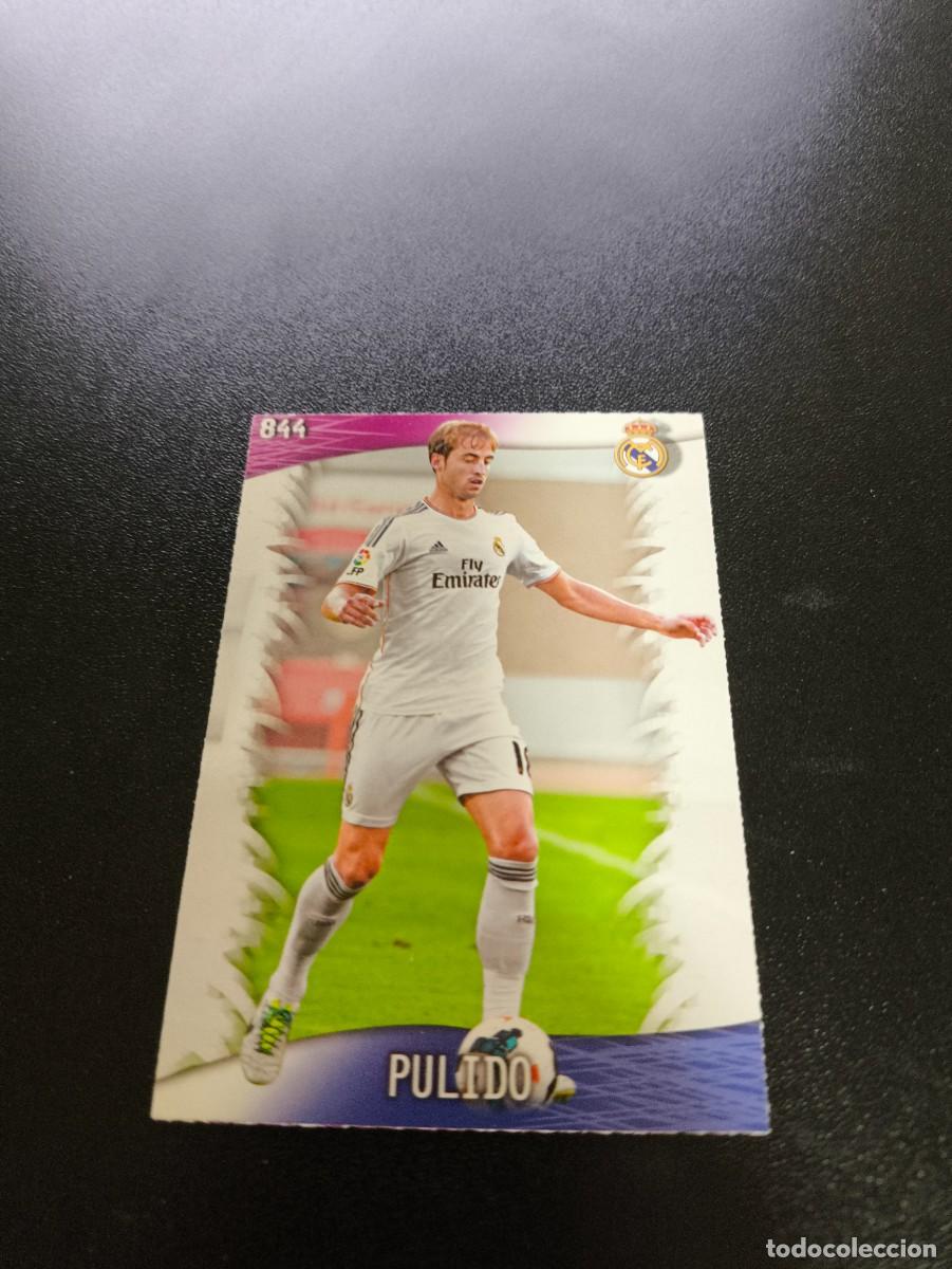 Cromos de F&uacute;tbol: 844 Pulido REAL MADRID CASTILLA MUNDICROMO LIGA 2013 2014 13 14 PLATINUM NO PANINI ESTE