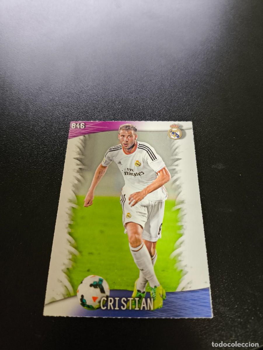 Cromos de F&uacute;tbol: 846 Cristian REAL MADRID CASTILLA MUNDICROMO LIGA 2013 2014 13 14 PLATINUM NO PANINI ESTE