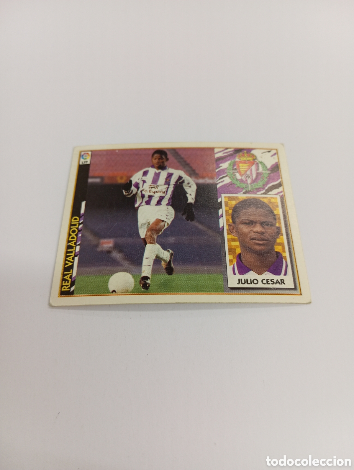 Cromos de F&uacute;tbol: JULIO CESAR Valladolid Liga Este 1997 1998 NUEVO SIN PEGAR 97 98