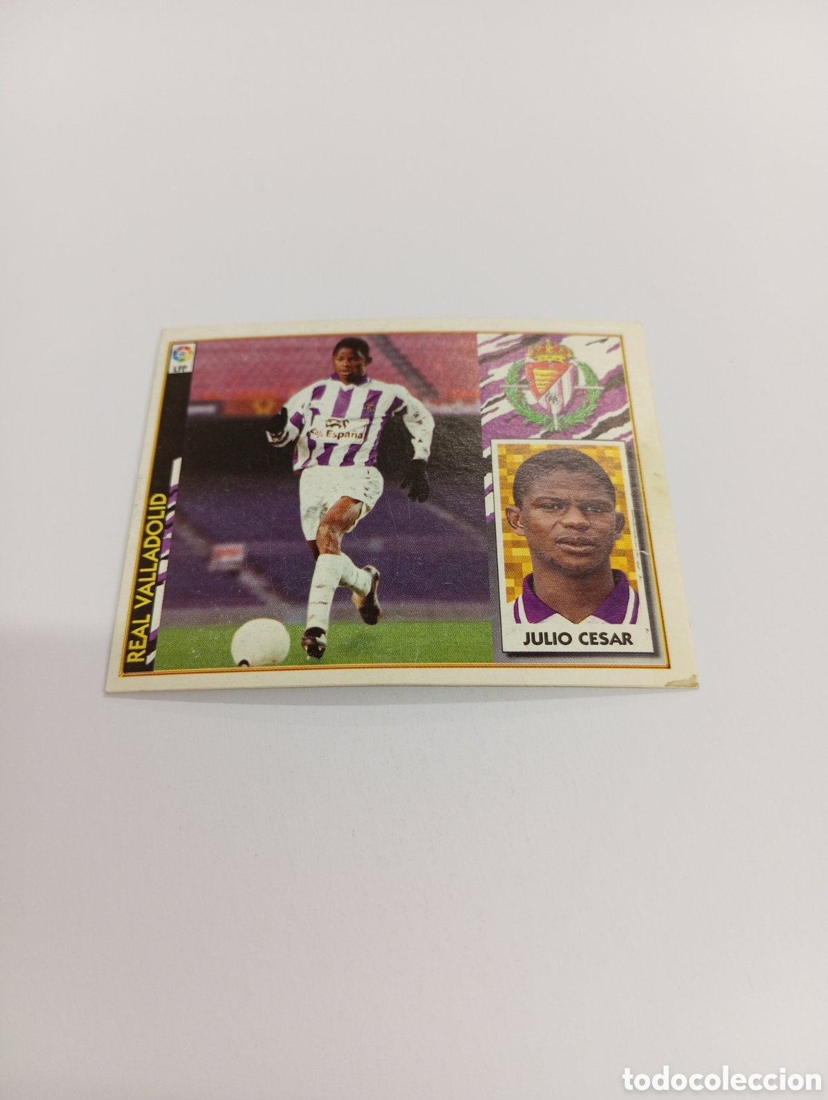 Cromos de F&uacute;tbol: JULIO CESAR Valladolid Liga Este 1997 1998 NUEVO SIN PEGAR 97 98