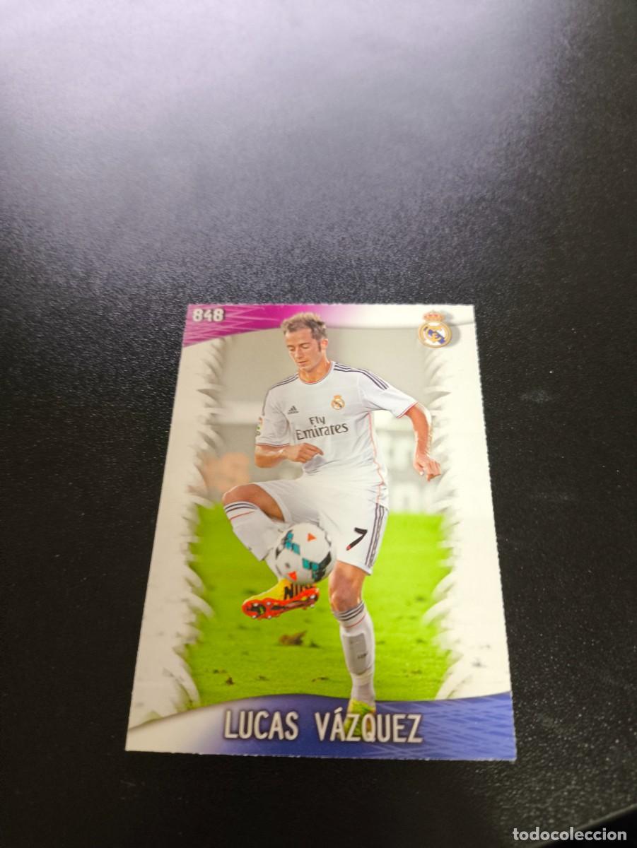 Cromos de F&uacute;tbol: 848 Lucas V&aacute;zquez REAL MADRID CASTILLA MUNDICROMO LIGA 2013 2014 13 14 PLATINUM NO PANINI ESTE