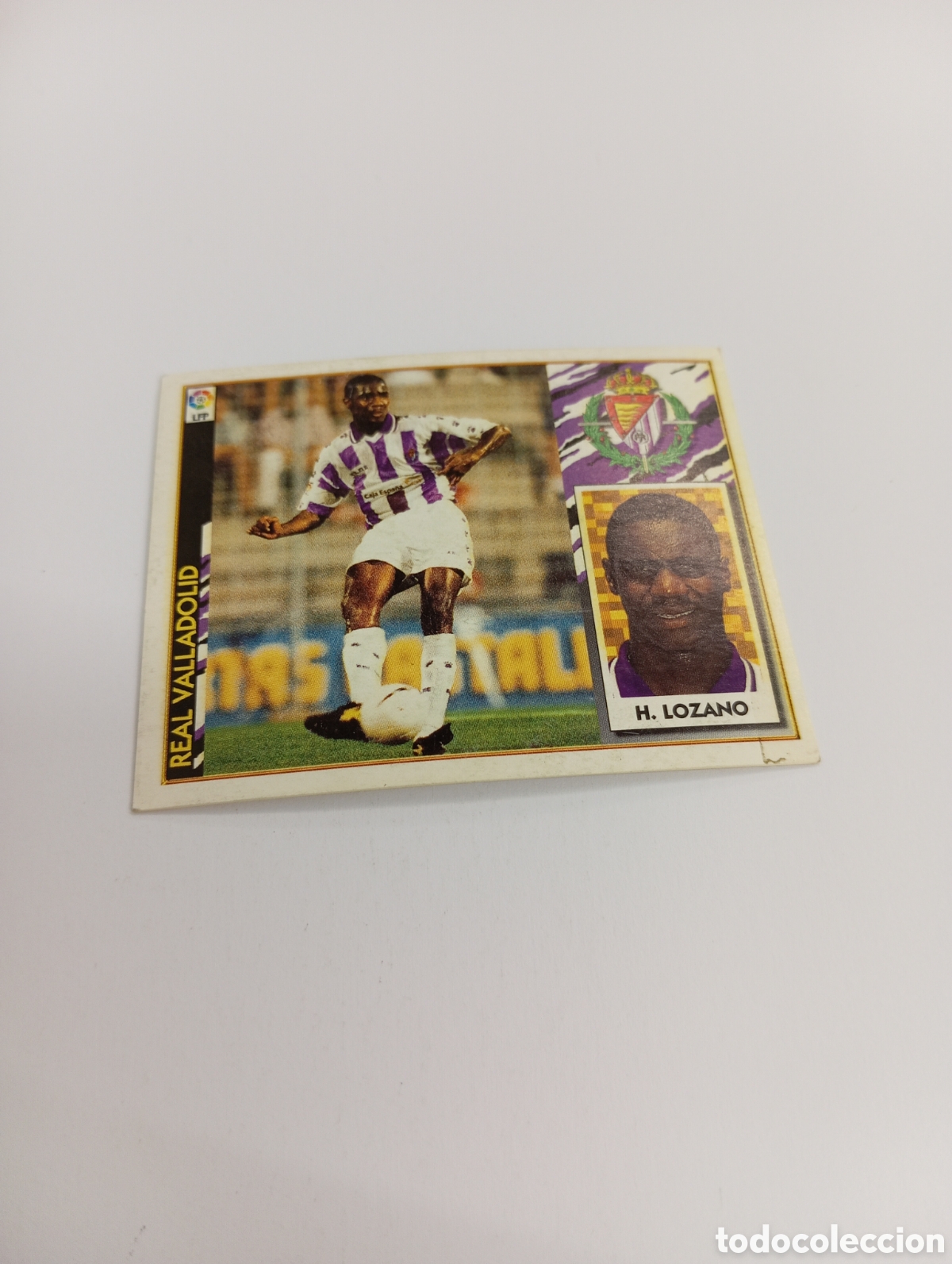 Cromos de F&uacute;tbol: HAROLD LOZANO Valladolid Liga Este 1997 1998 NUEVO SIN PEGAR 97 98