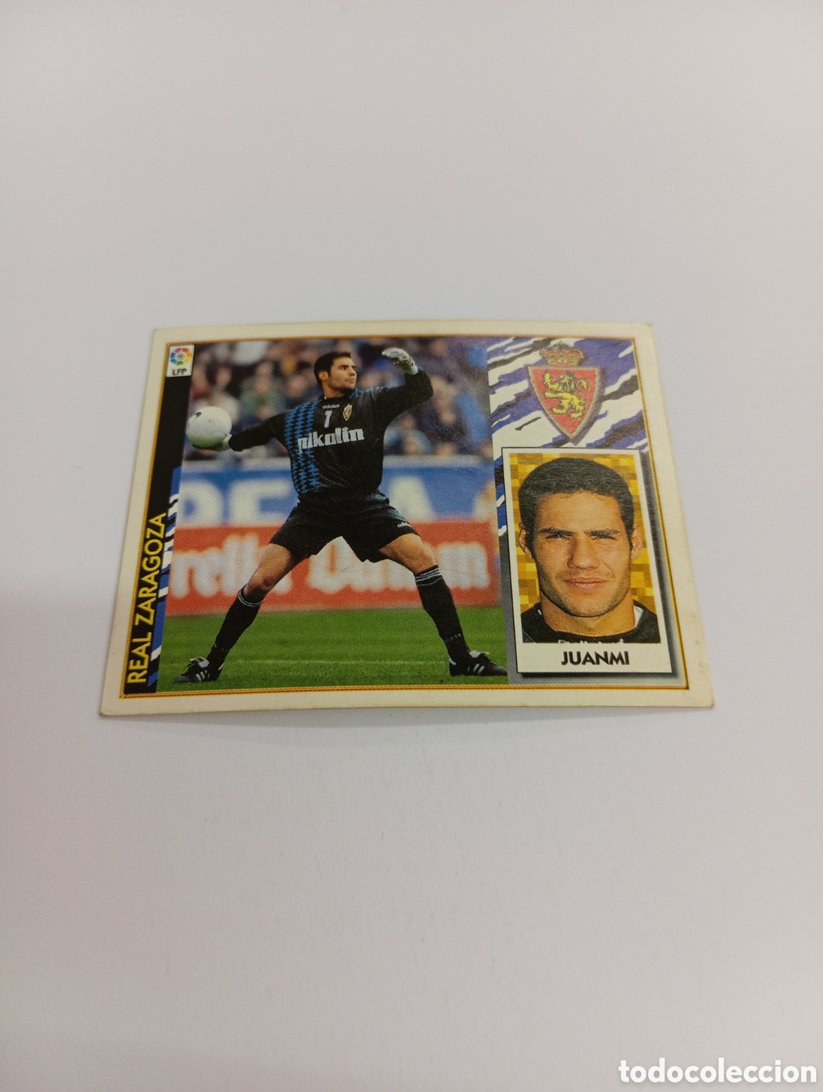 Cromos de F&uacute;tbol: JUANMI Zaragoza Liga Este 1997 1998 NUEVO SIN PEGAR 97 98