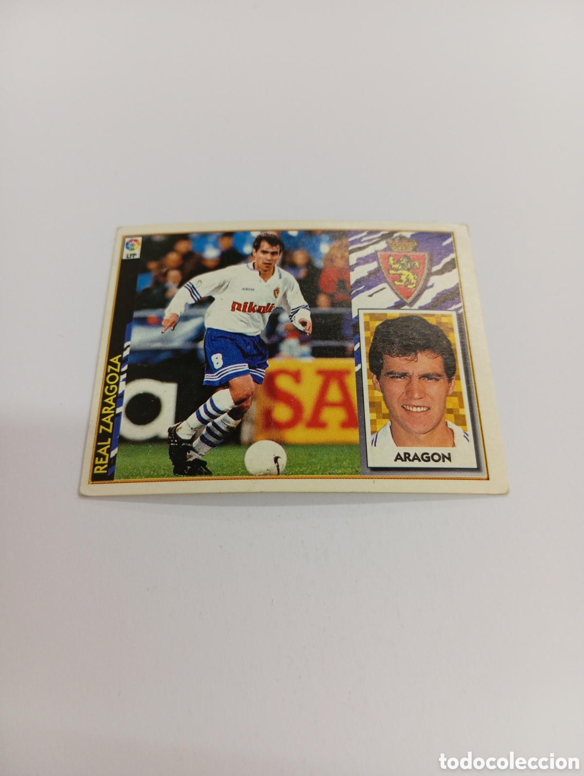 Cromos de F&uacute;tbol: ARAG&Oacute;N Zaragoza Liga Este 1997 1998 NUEVO SIN PEGAR 97 98
