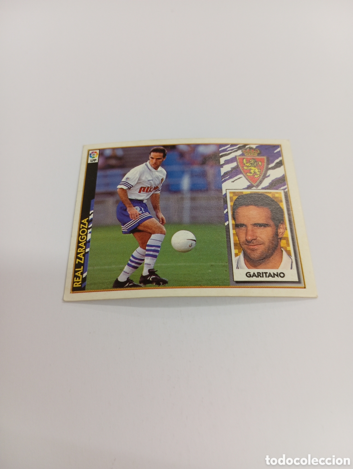 Cromos de F&uacute;tbol: GARITANO Zaragoza Liga Este 1997 1998 NUEVO SIN PEGAR 97 98
