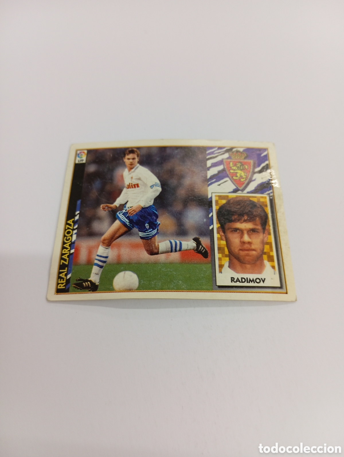Cromos de F&uacute;tbol: RADIMOV Zaragoza Liga Este 1997 1998 NUEVO SIN PEGAR 97 98