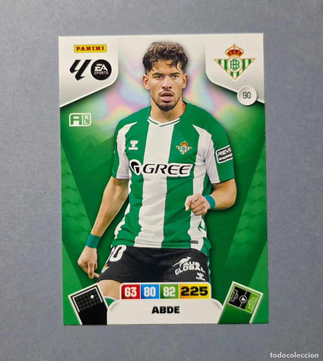 Cromos de F&uacute;tbol: 90 ABDE - BETIS - ADRENALYN XL 2025-26 - 25/26 (NUEVO)