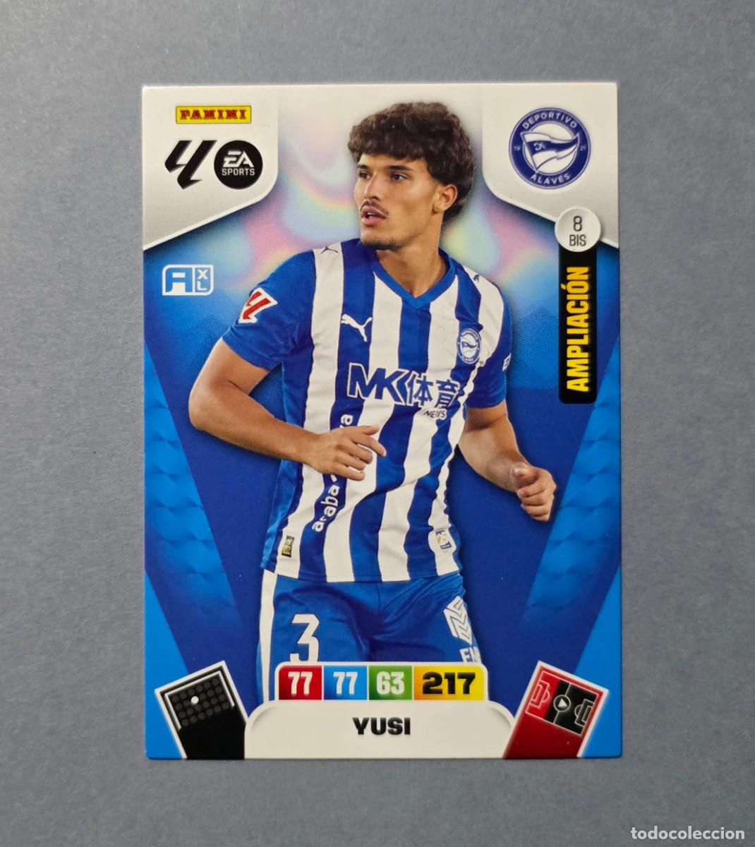 Cromos de F&uacute;tbol: 8 BIS YUSI (AMPLIACI&Oacute;N) - ALAV&Eacute;S - ADRENALYN XL 2025-26 - 25/26 (NUEVO)