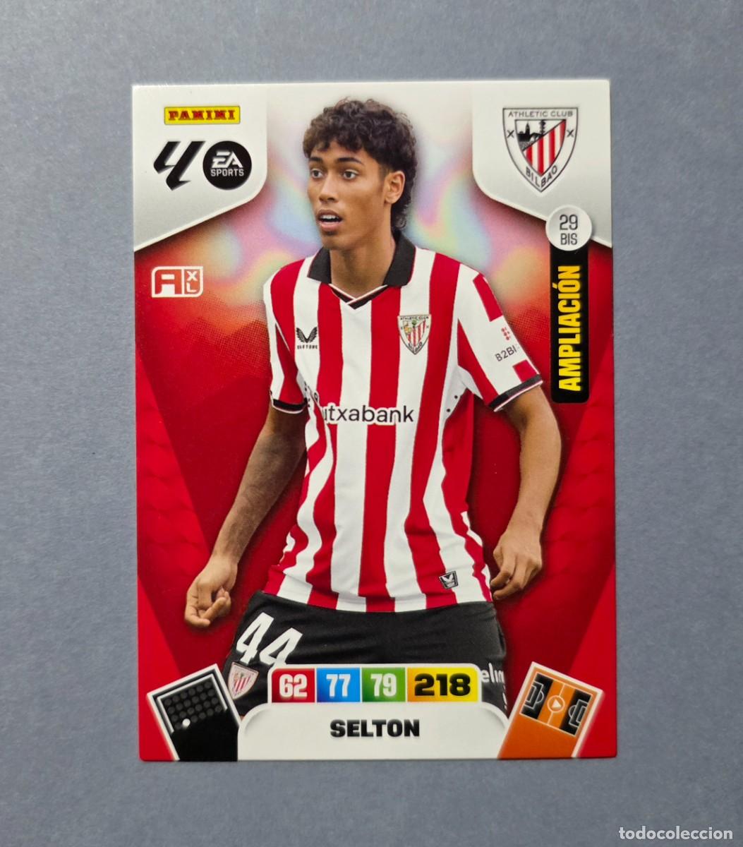 Cromos de F&uacute;tbol: 29 BIS SELTON (AMPLIACI&Oacute;N) - ATHLETIC BILBAO - ADRENALYN XL 2025-26 - 25/26 (NUEVO)