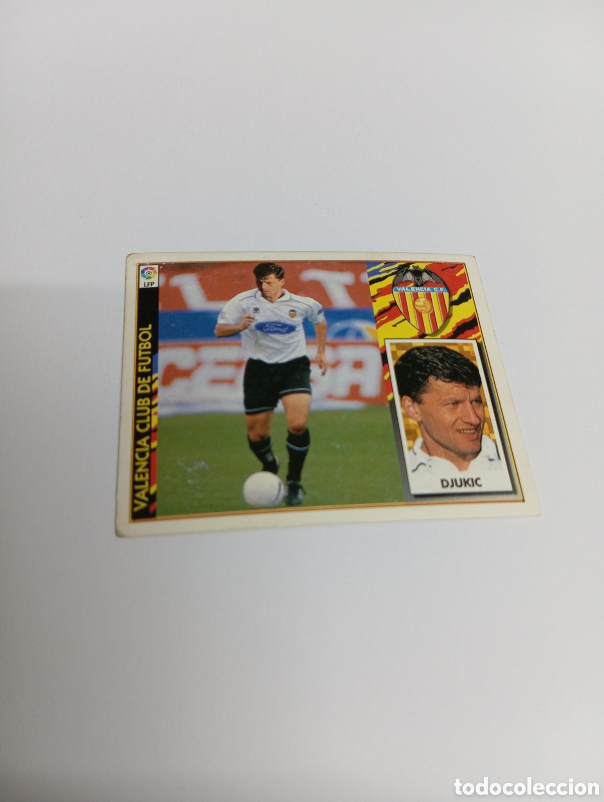 Cromos de F&uacute;tbol: FICHAJE 5 DJUKIC Liga Este 1997 1998 NUEVO SIN PEGAR 97 98