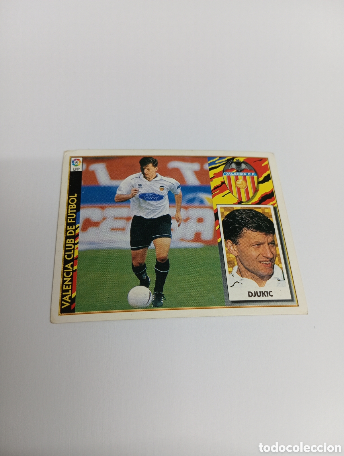 Cromos de F&uacute;tbol: FICHAJE 5 DJUKIC Liga Este 1997 1998 NUEVO SIN PEGAR 97 98