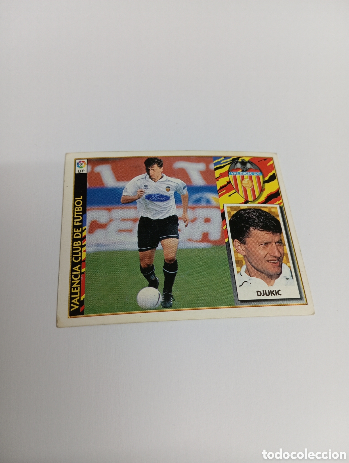 Cromos de F&uacute;tbol: FICHAJE 5 DJUKIC Liga Este 1997 1998 NUEVO SIN PEGAR 97 98
