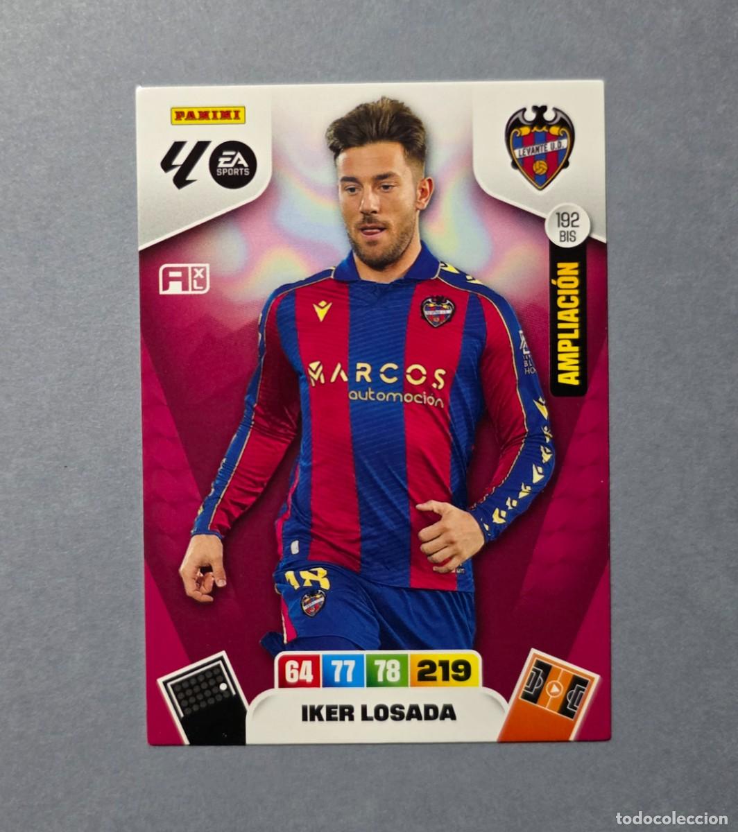 Cromos de F&uacute;tbol: 192 BIS IKER LOSADA (AMPLIACI&Oacute;N) - LEVANTE - ADRENALYN XL 2025-26 - 25/26 (NUEVO)