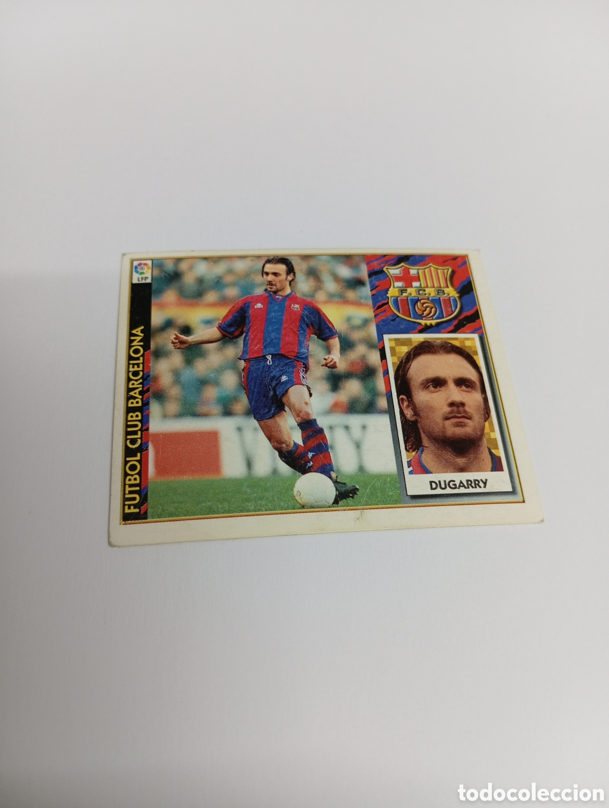 Cromos de F&uacute;tbol: FICHAJE 8 DUGARRY Liga Este 1997 1998 NUEVO SIN PEGAR 97 98