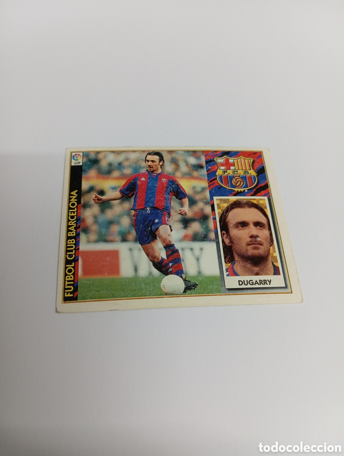 Cromos de F&uacute;tbol: FICHAJE 8 DUGARRY Liga Este 1997 1998 NUEVO SIN PEGAR 97 98