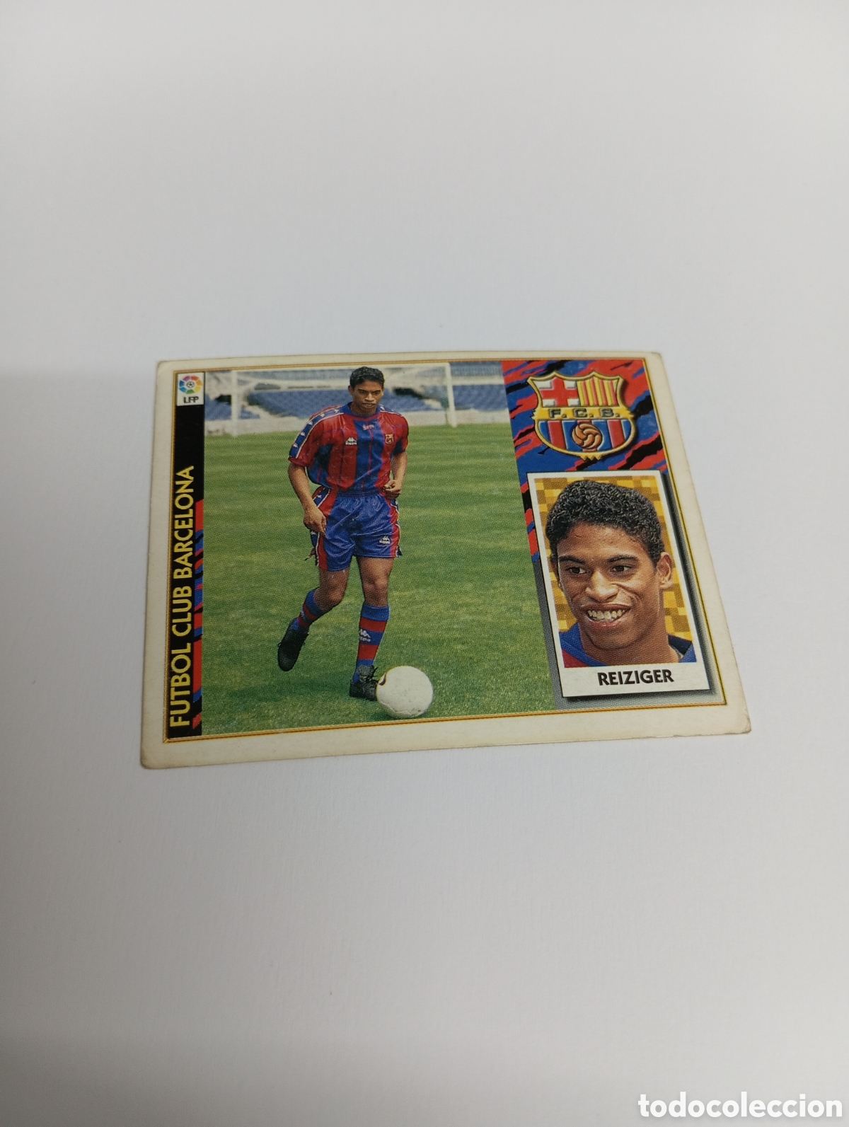 Cromos de F&uacute;tbol: FICHAJE 9 REIZIGER Liga Este 1997 1998 NUEVO SIN PEGAR 97 98
