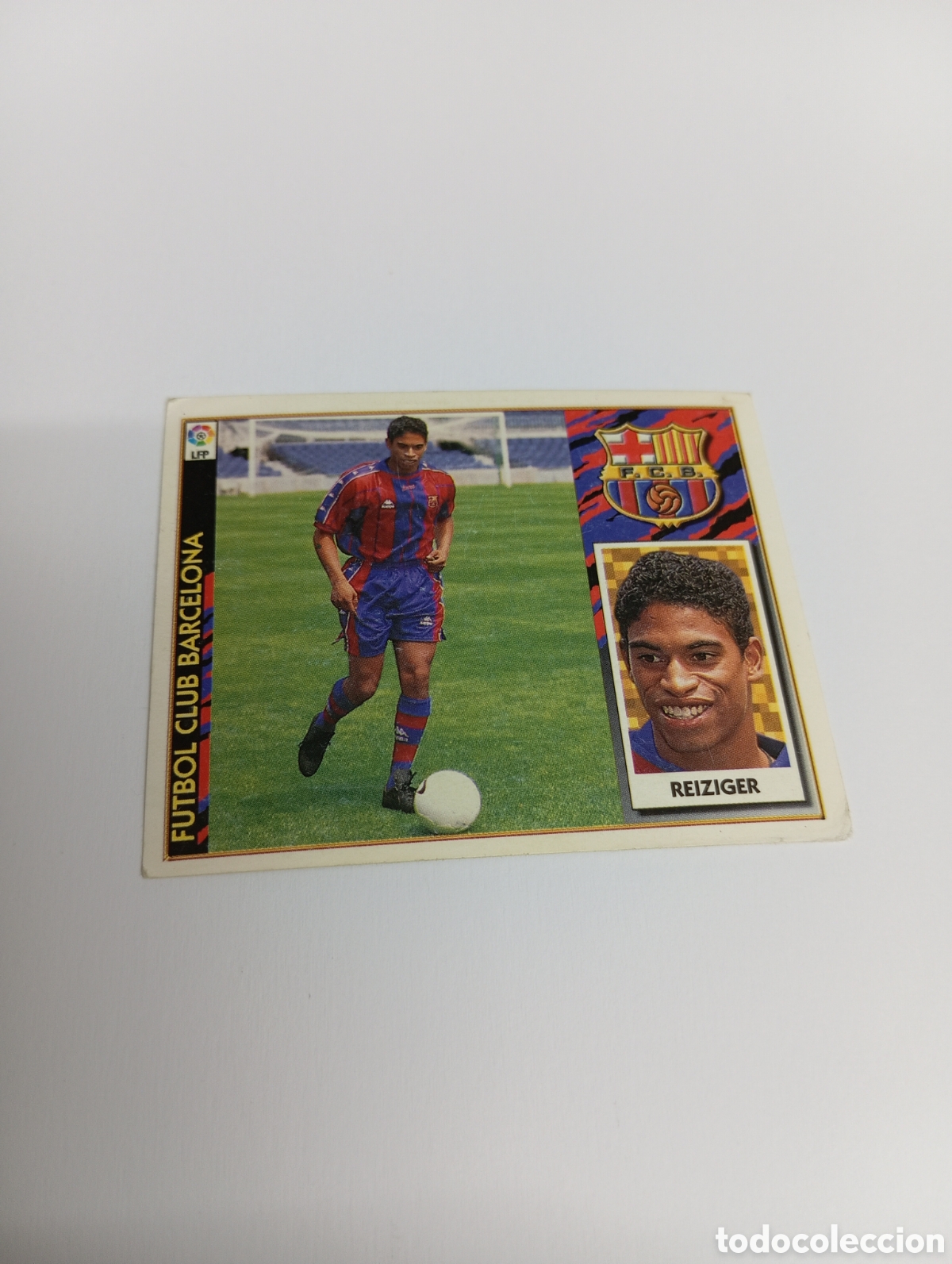 Cromos de F&uacute;tbol: FICHAJE 9 REIZIGER Liga Este 1997 1998 NUEVO SIN PEGAR 97 98